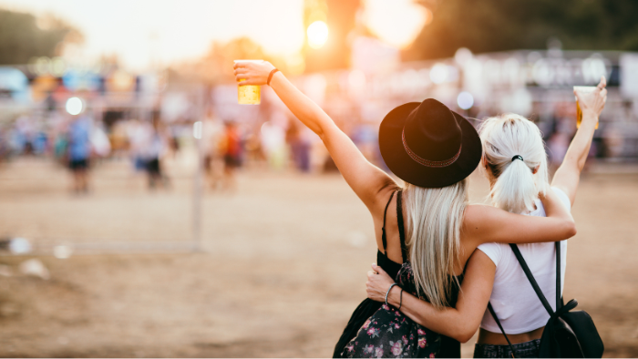 Festival Taschen und Rucksäcke