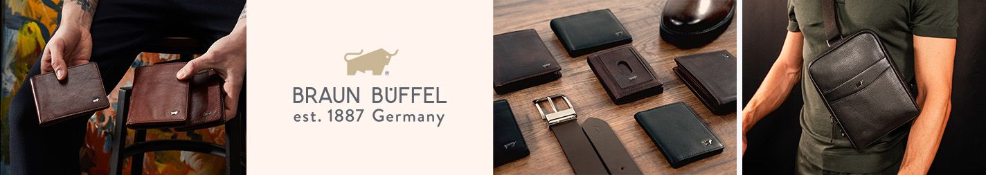 Braun Büffel Wallets