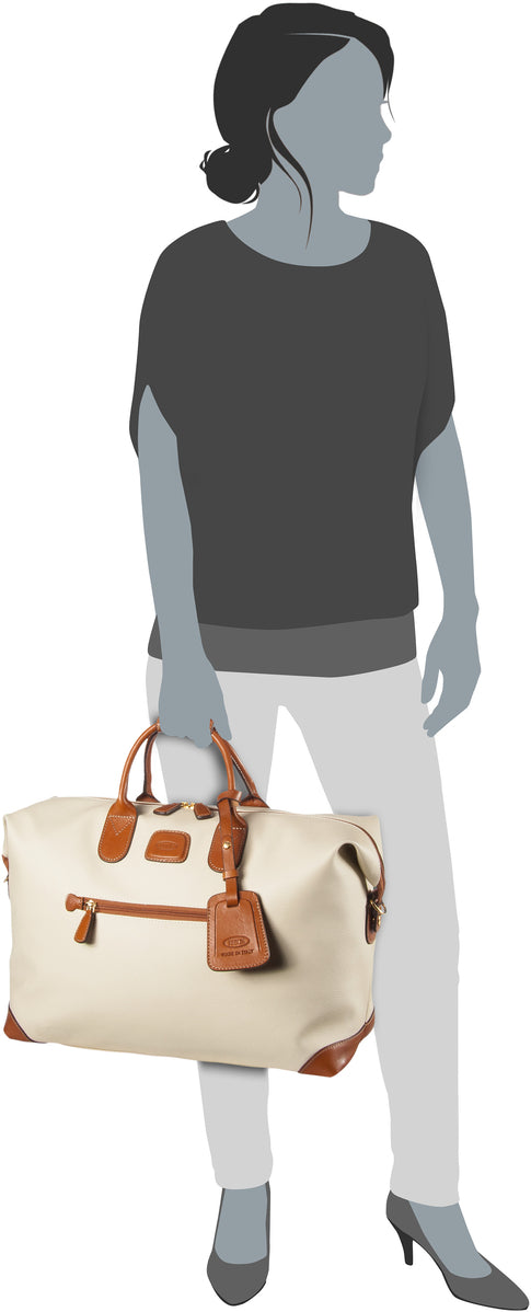 Bric's Firenze 43 Black Weekender – Silhouettenansicht