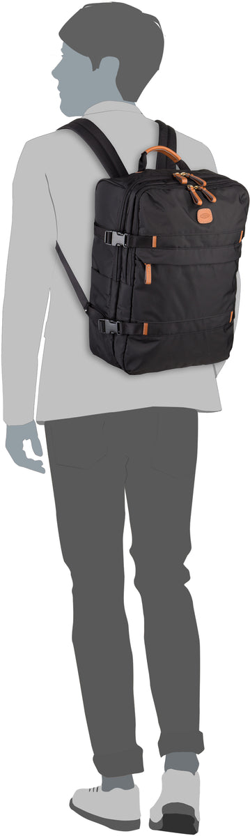 Bric's X-Travel 43759 Oliva Rucksack – Silhouettenansicht