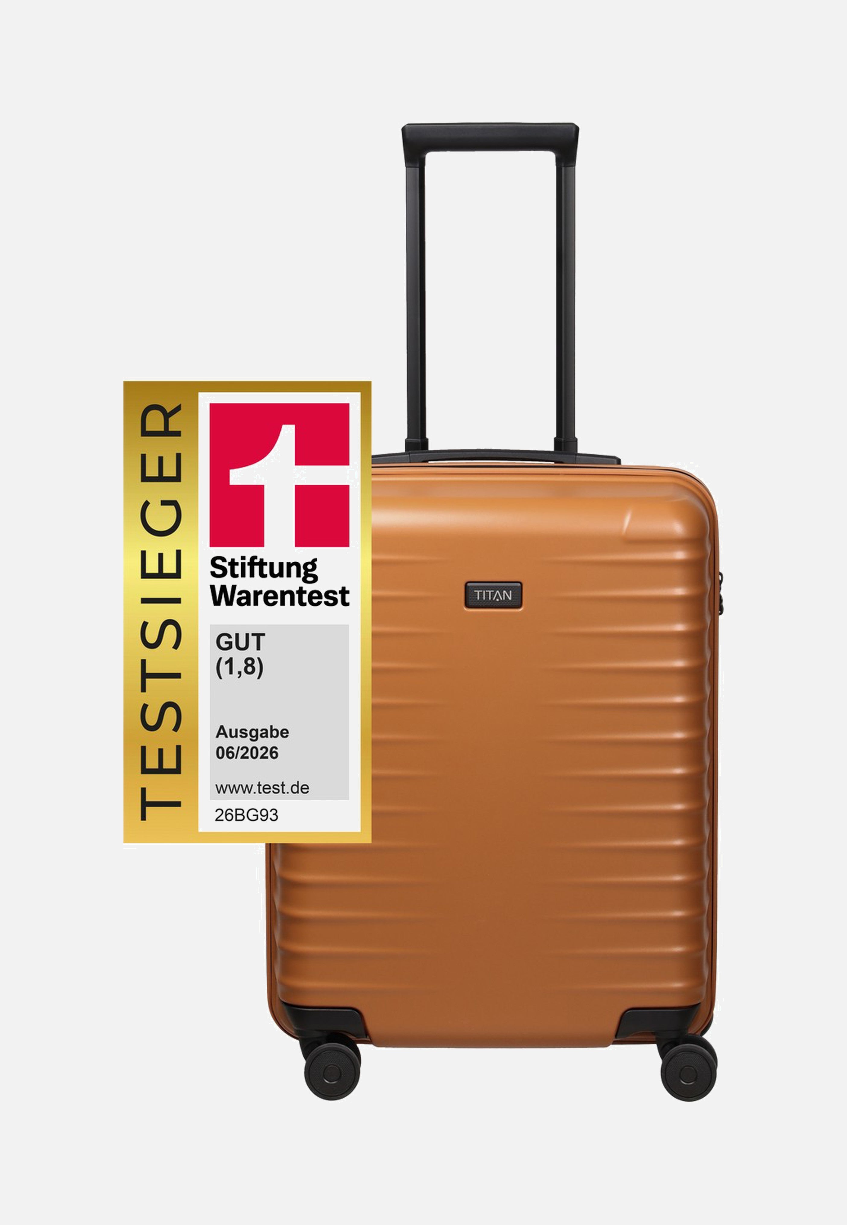 Titan UPGRADE 4w Trolley S20 Canyon Bronze Suitcase