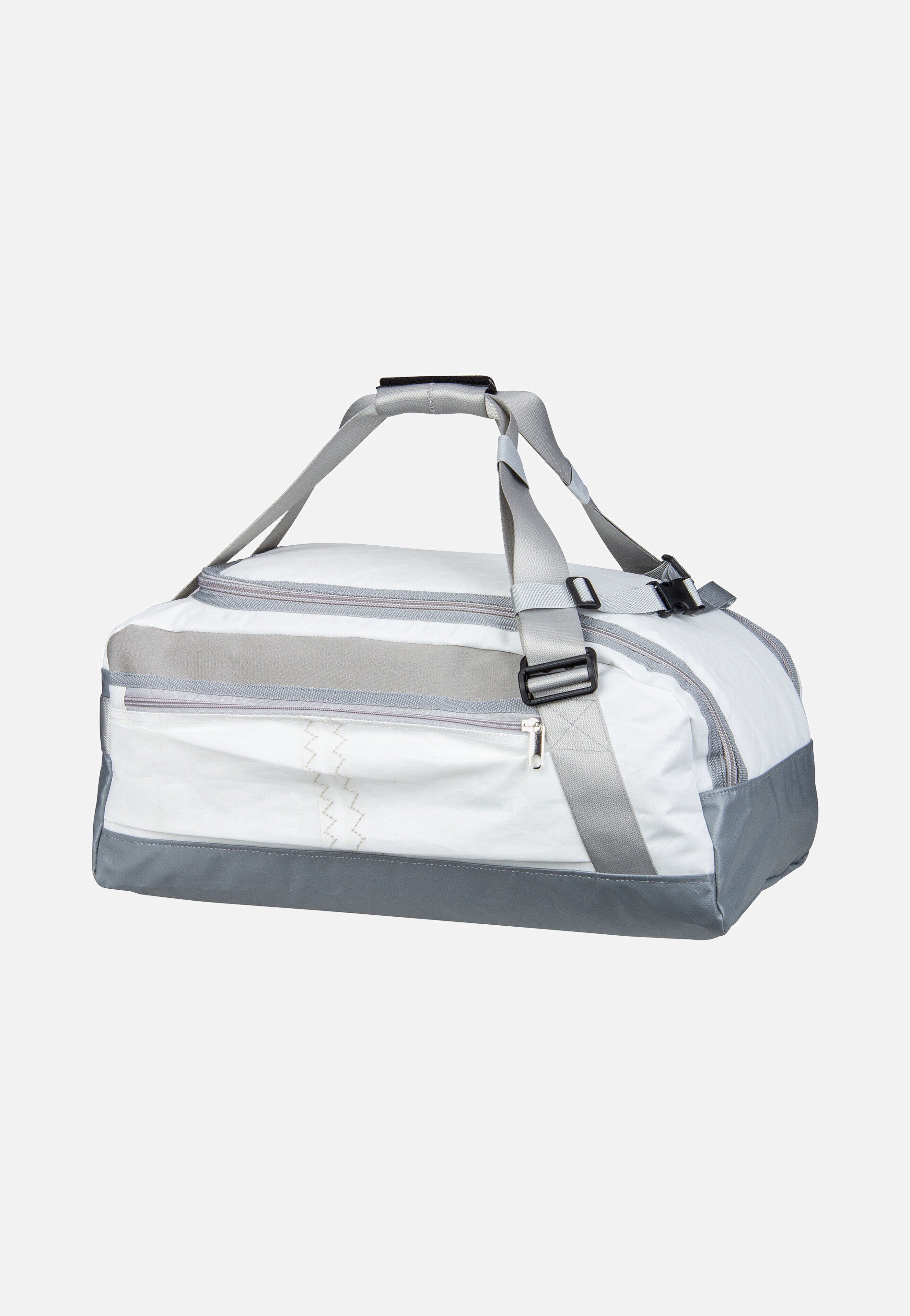 360Grad Container XL Stencil-Weiß/Grau Dufflebag