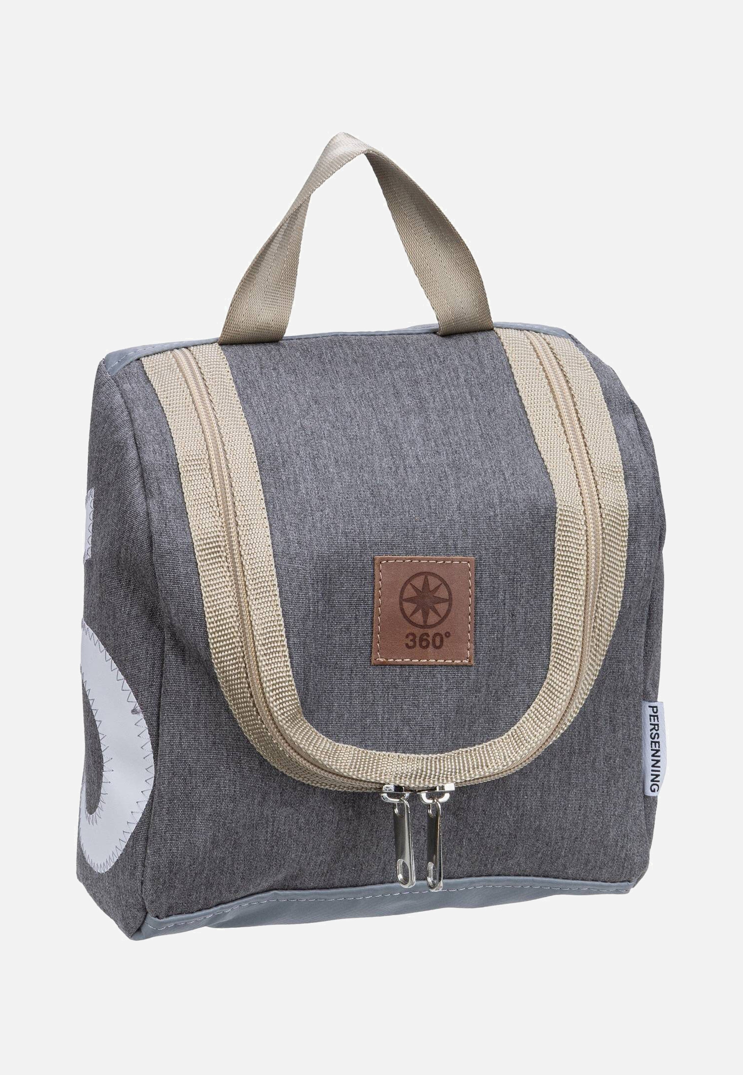 360Grad - Matrose XL Tweed Weiß - Toiletry Bag | Neutral-Image