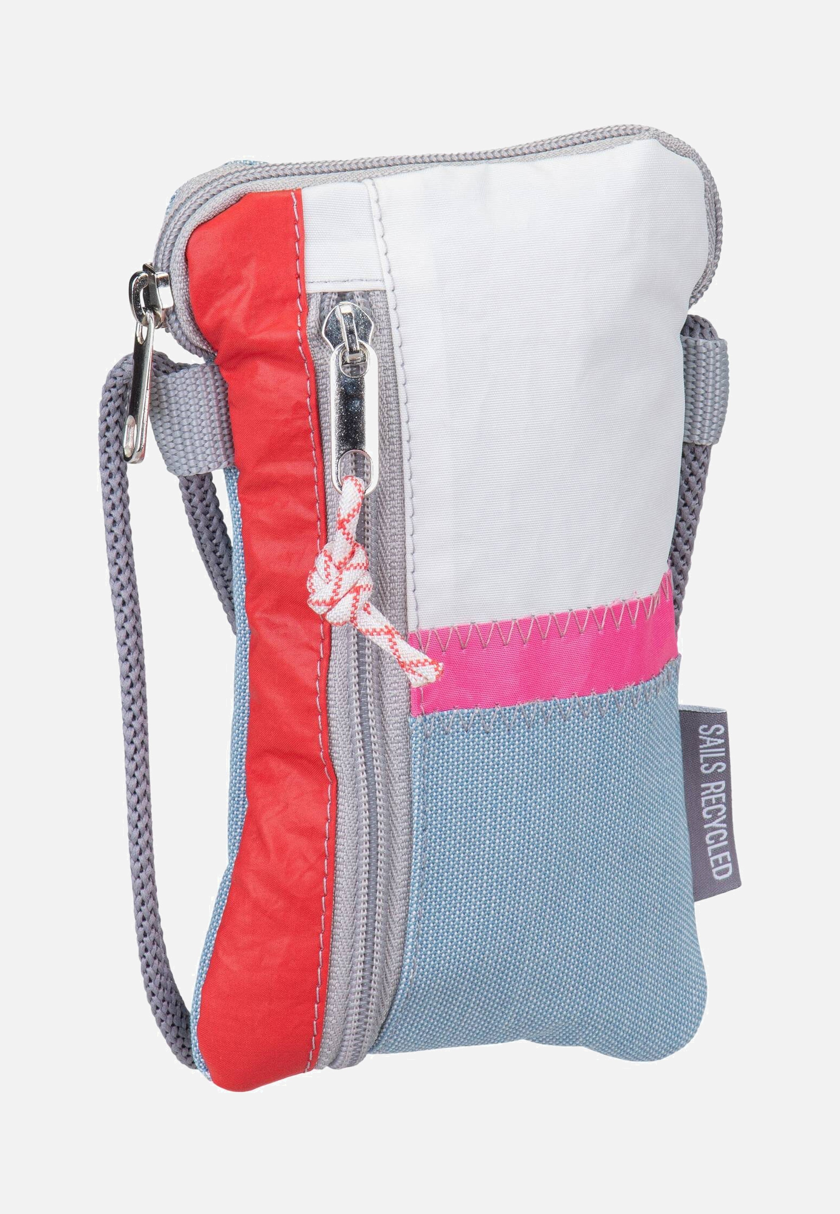360Grad Nautik Lütt Weel-Weiß/Hellblau/Rot/Pink Handytasche