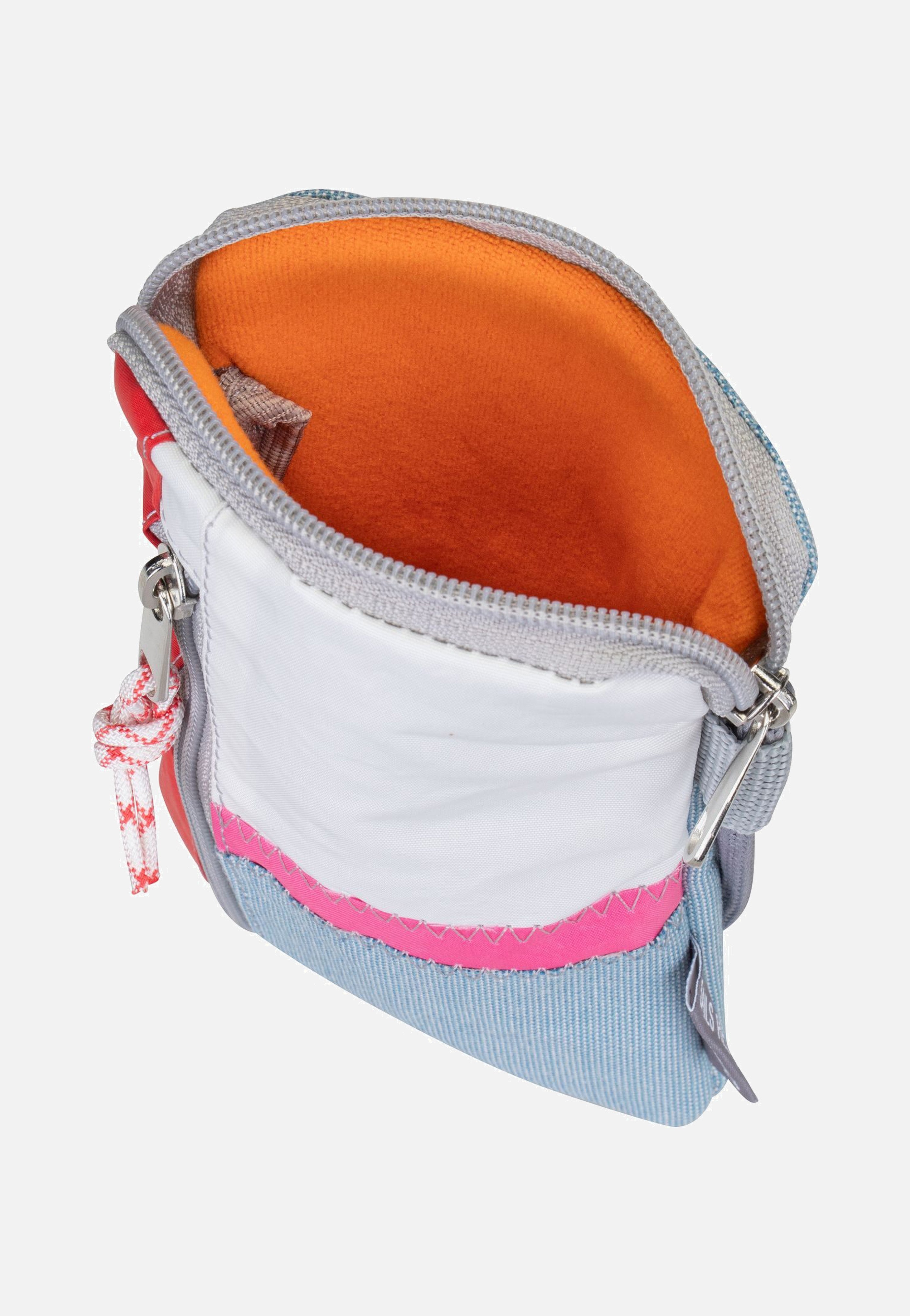 360Grad Nautik Lütt Weel-Weiß/Hellblau/Rot/Pink Handytasche