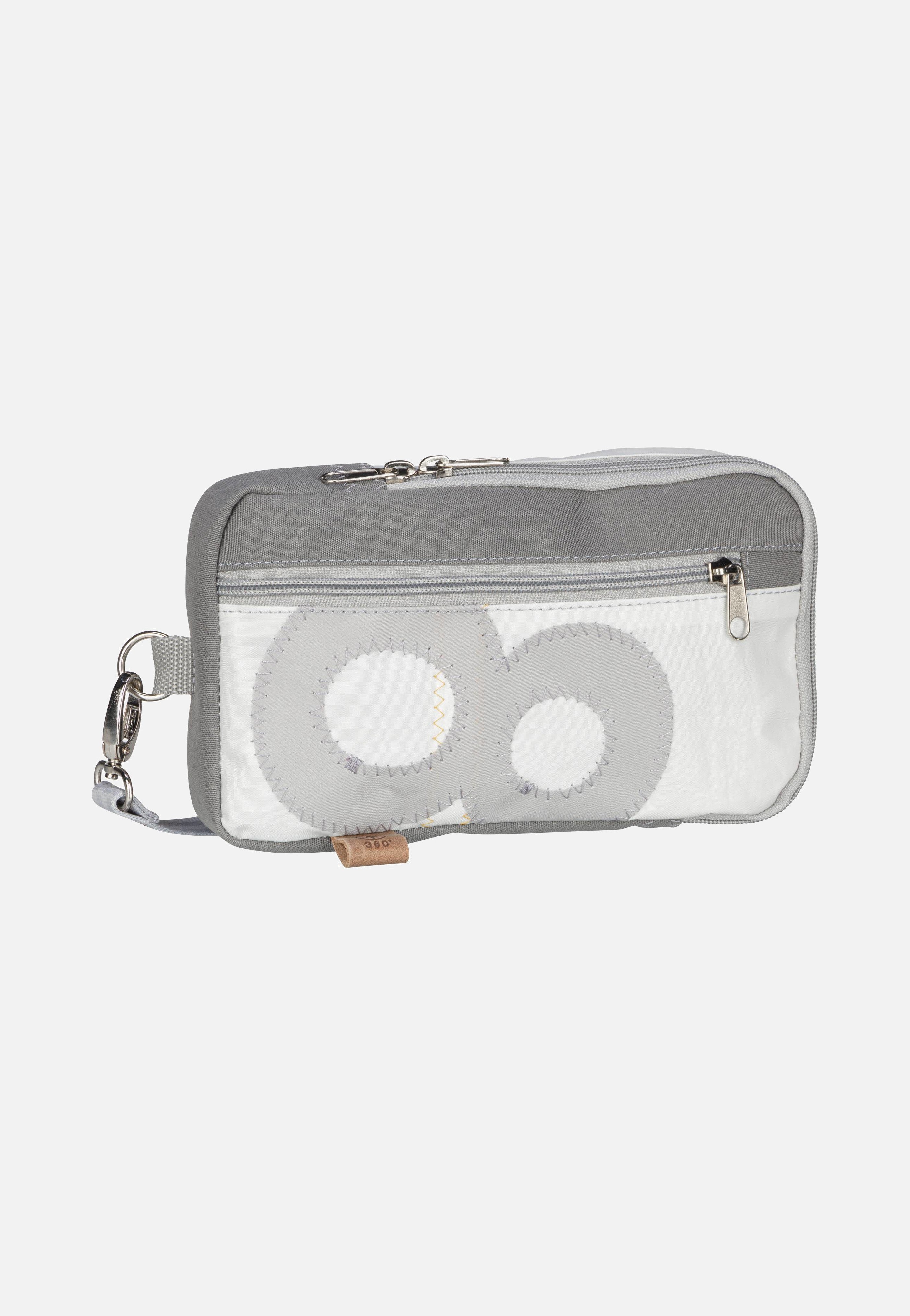 360Grad - Nautik Weiß mit grauer Zahl - Fanny Pack | Neutral-Image