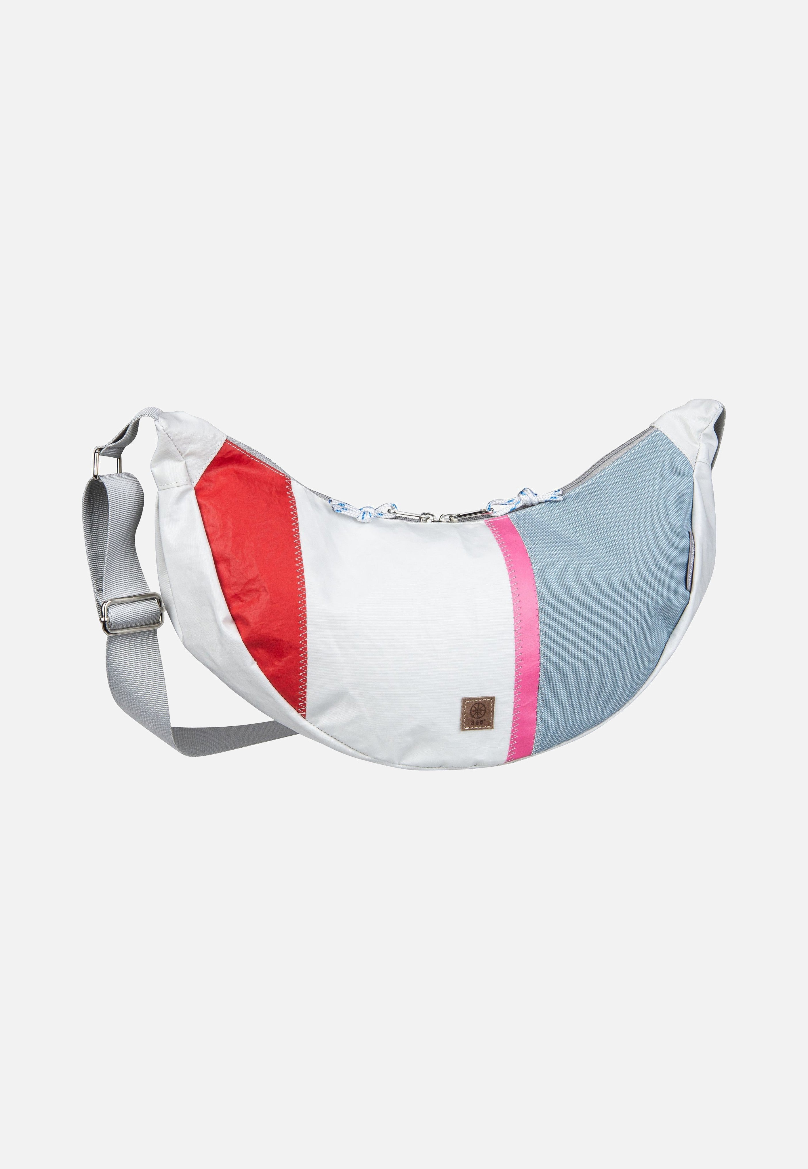 360Grad - Roop L Weel-Weiß/Hellblau/Rot/Pink - Sling Bag | Neutral-Image