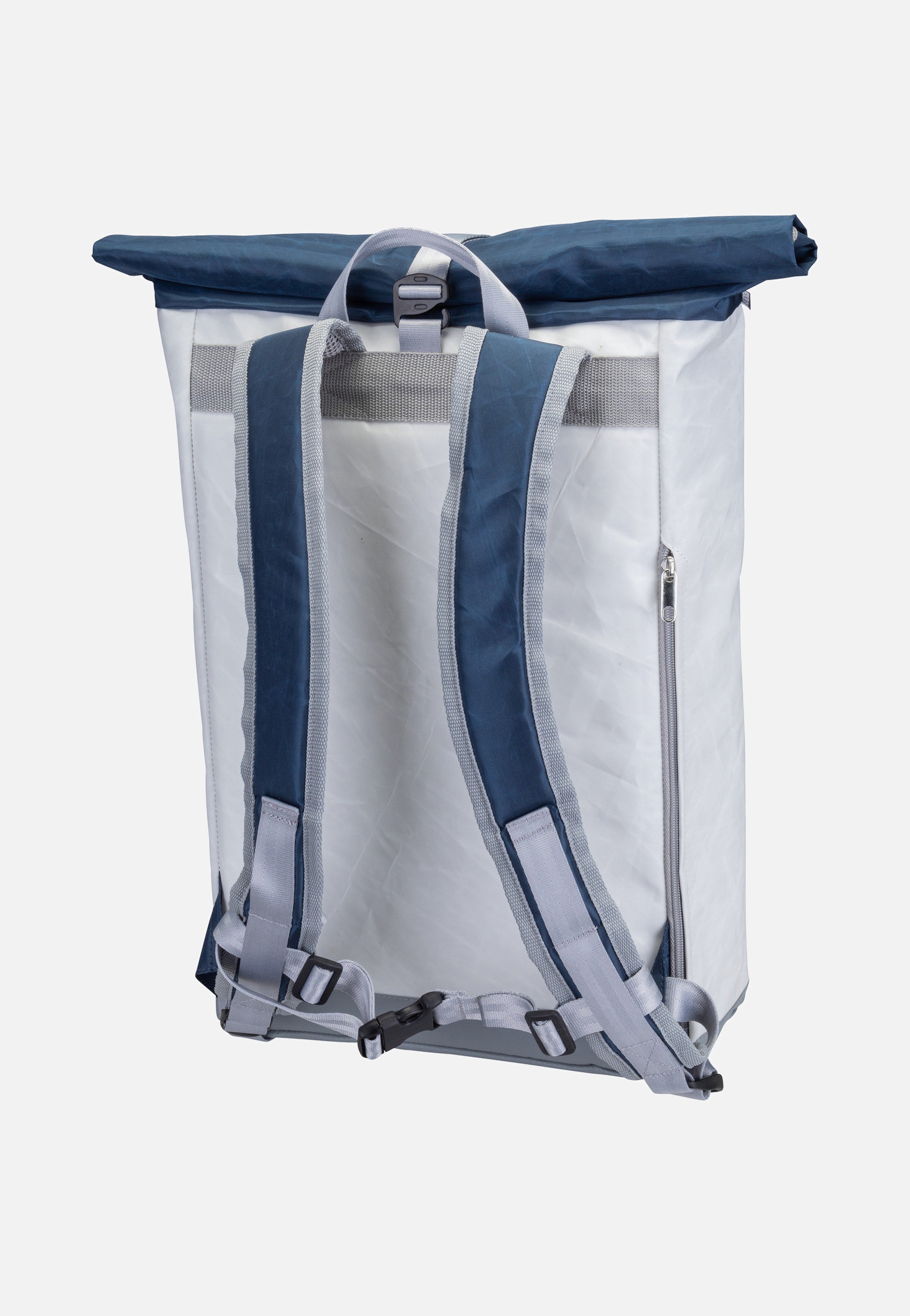 360Grad - Tide Weiß/Blau/Zahl Hellgrau - Rolltop Backpack | Neutral-Image