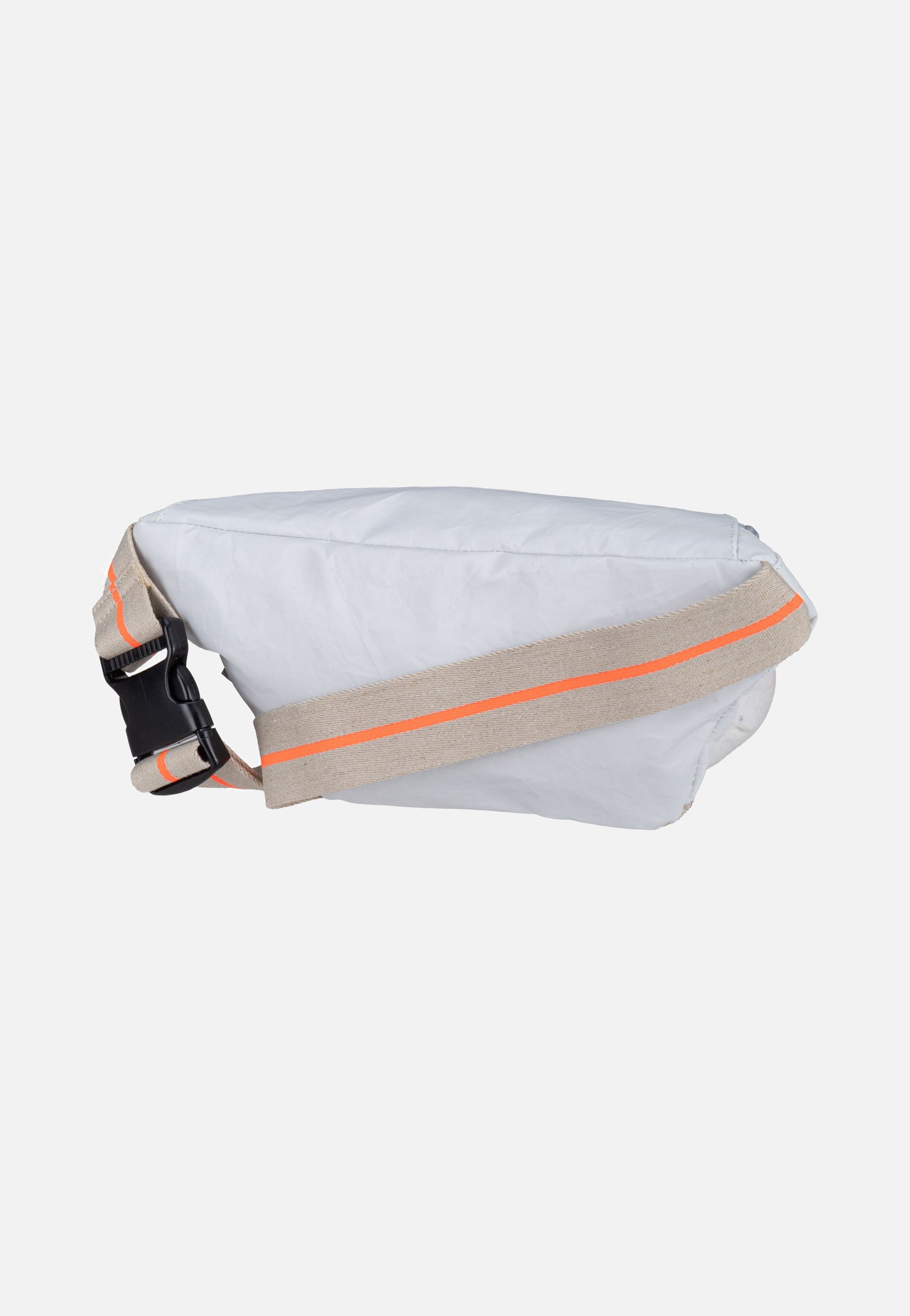 360Grad Knoten Weiss/Sand/Zahl Orange Bauchtasche