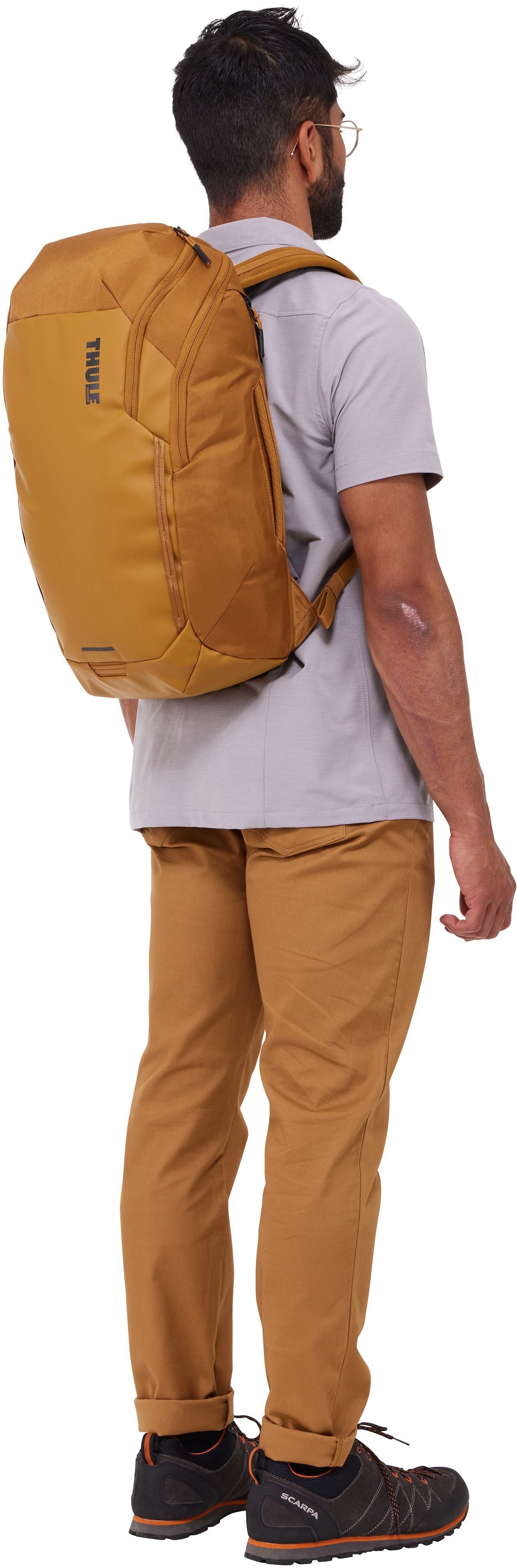 Thule Chasm Laptop 26L Darkest Blue Rucksack – Silhouettenansicht