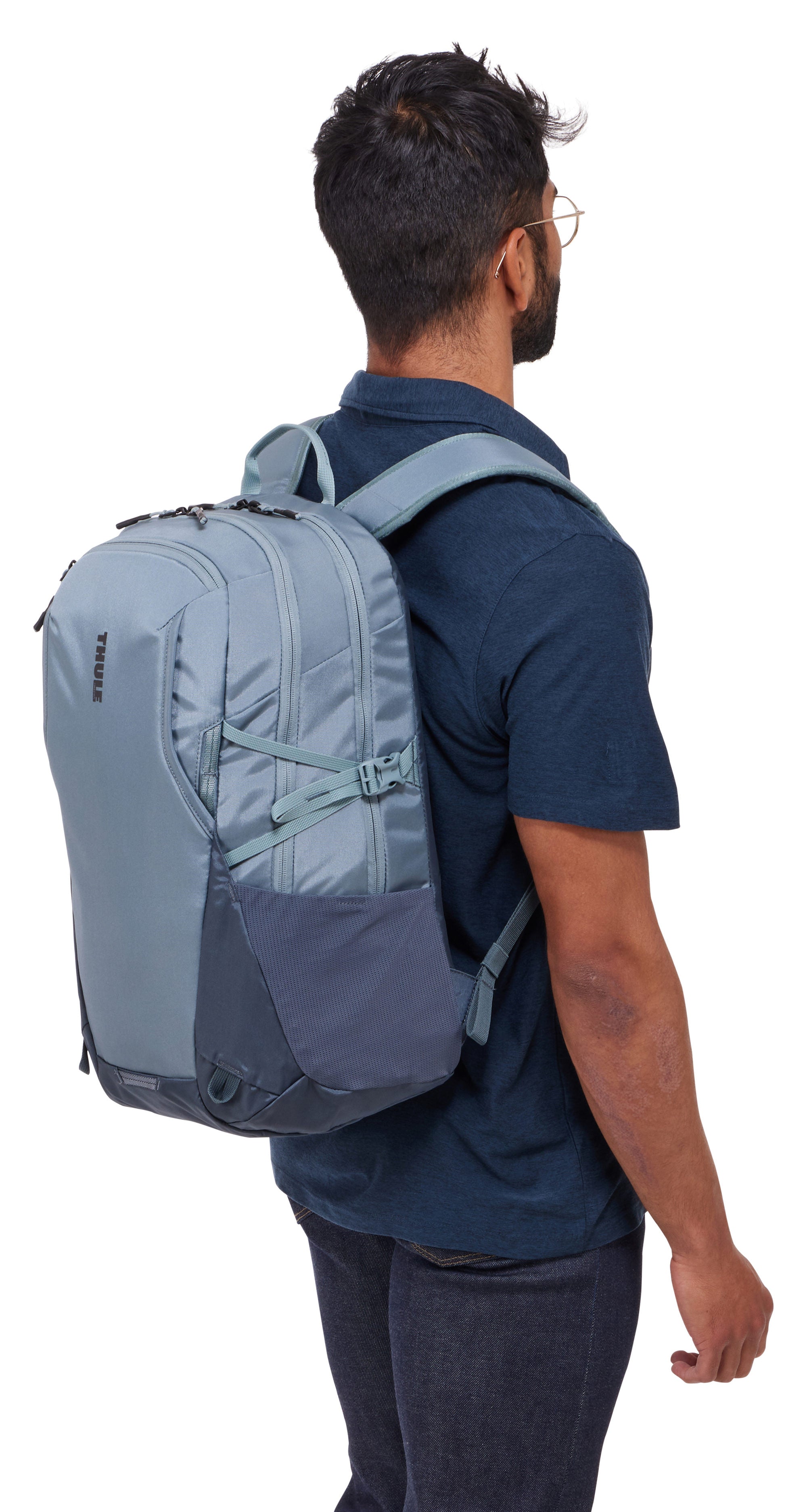 Thule EnRoute 23L Mallard Green Rucksack – Silhouettenansicht