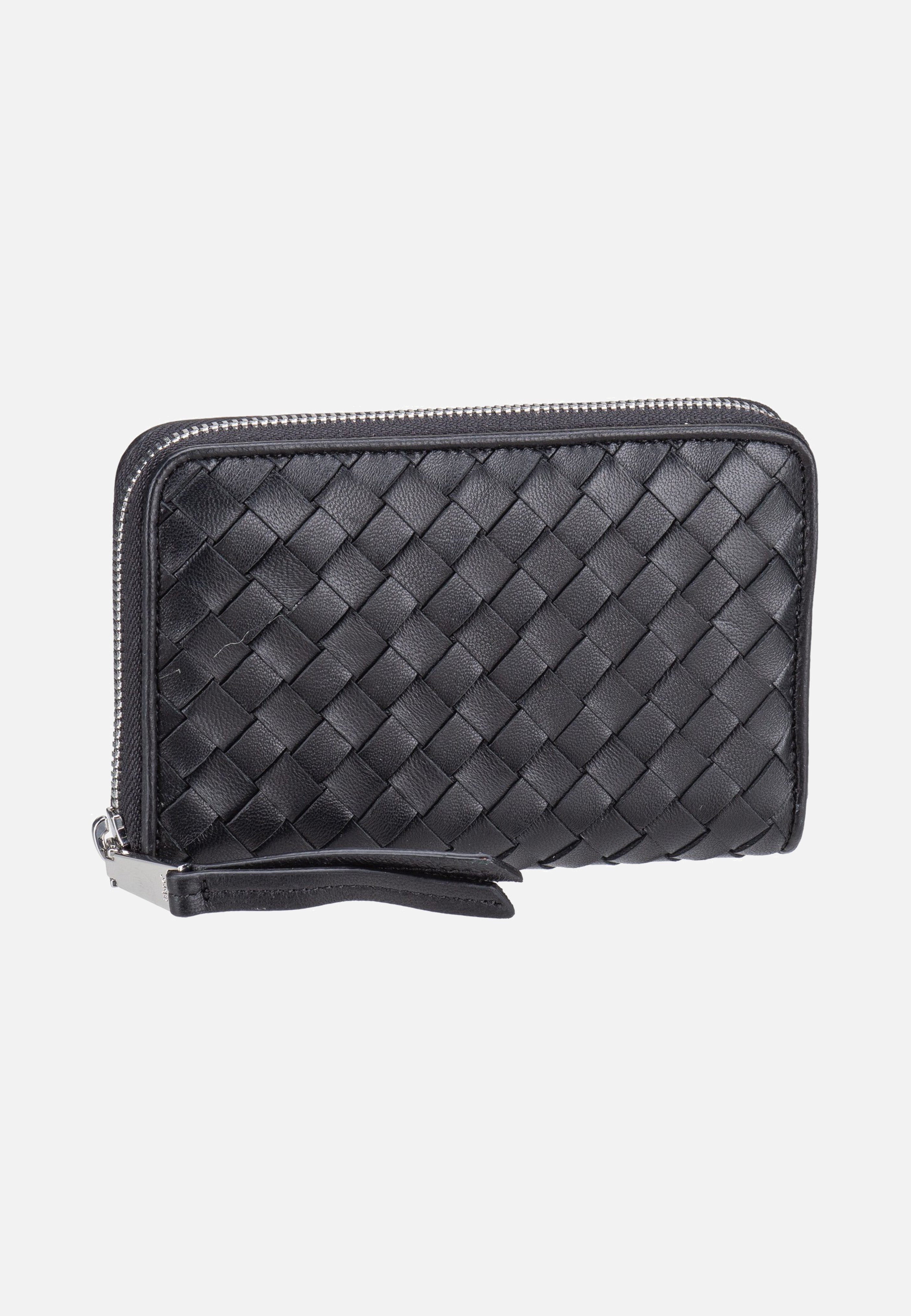 abro - Piuma Weaving Wallet Black/Nickel - Wallet | Neutral-Image