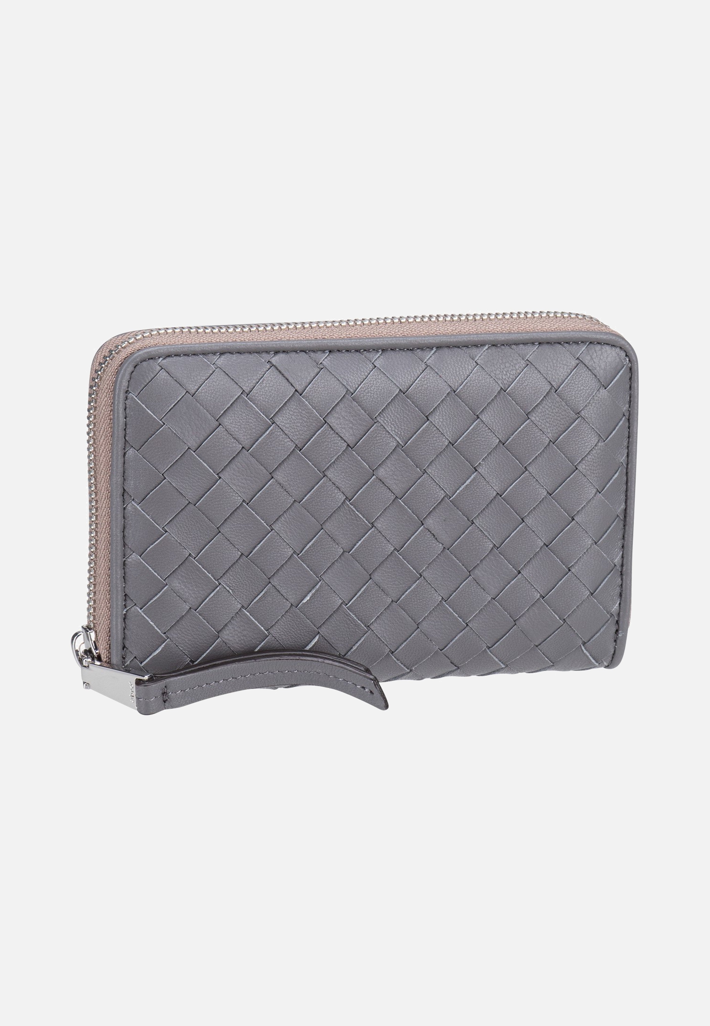 abro - Piuma Weaving Wallet M Zinc - Wallet | Neutral-Image