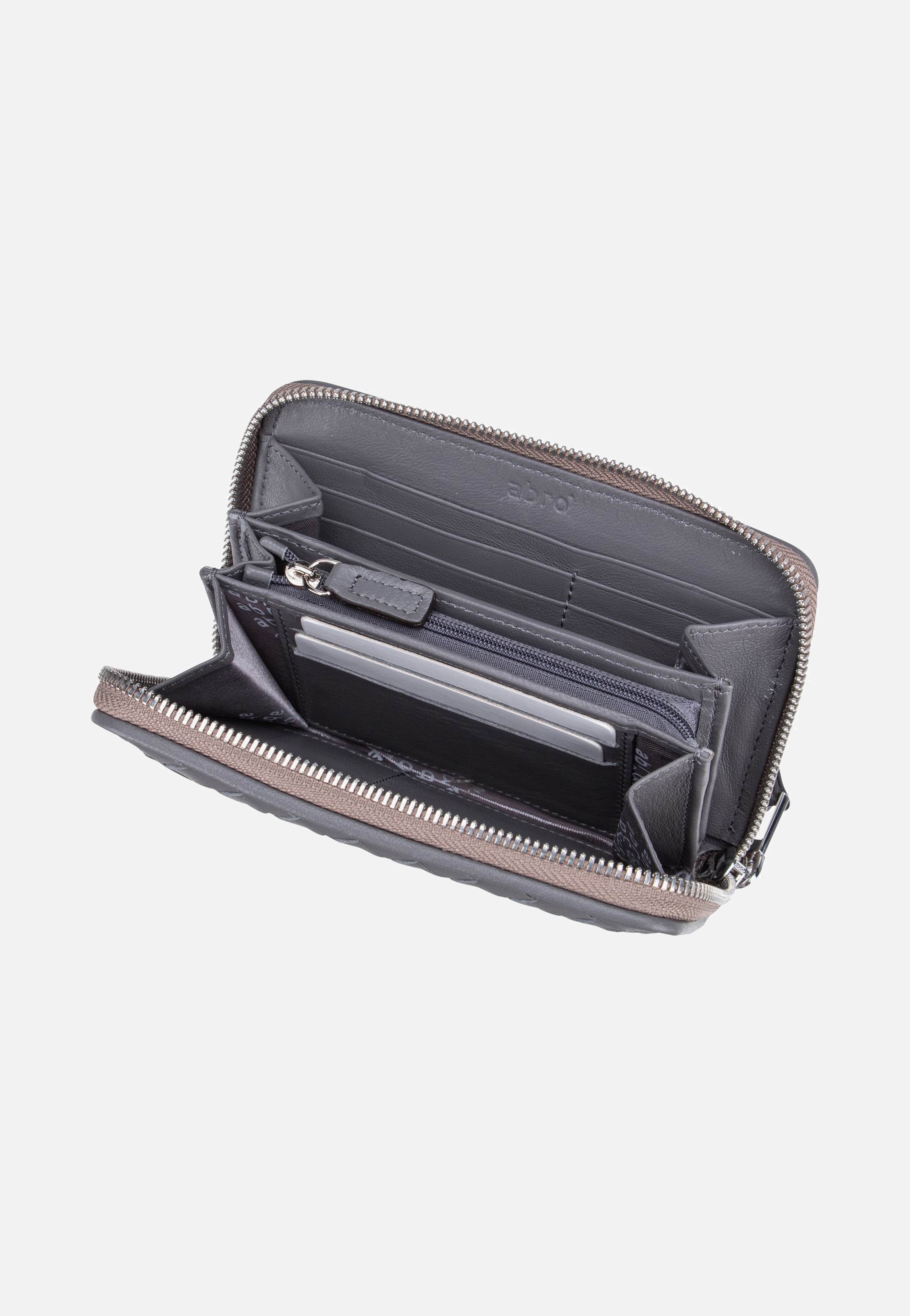 abro - Piuma Weaving Wallet M Zinc - Wallet | Neutral-Image