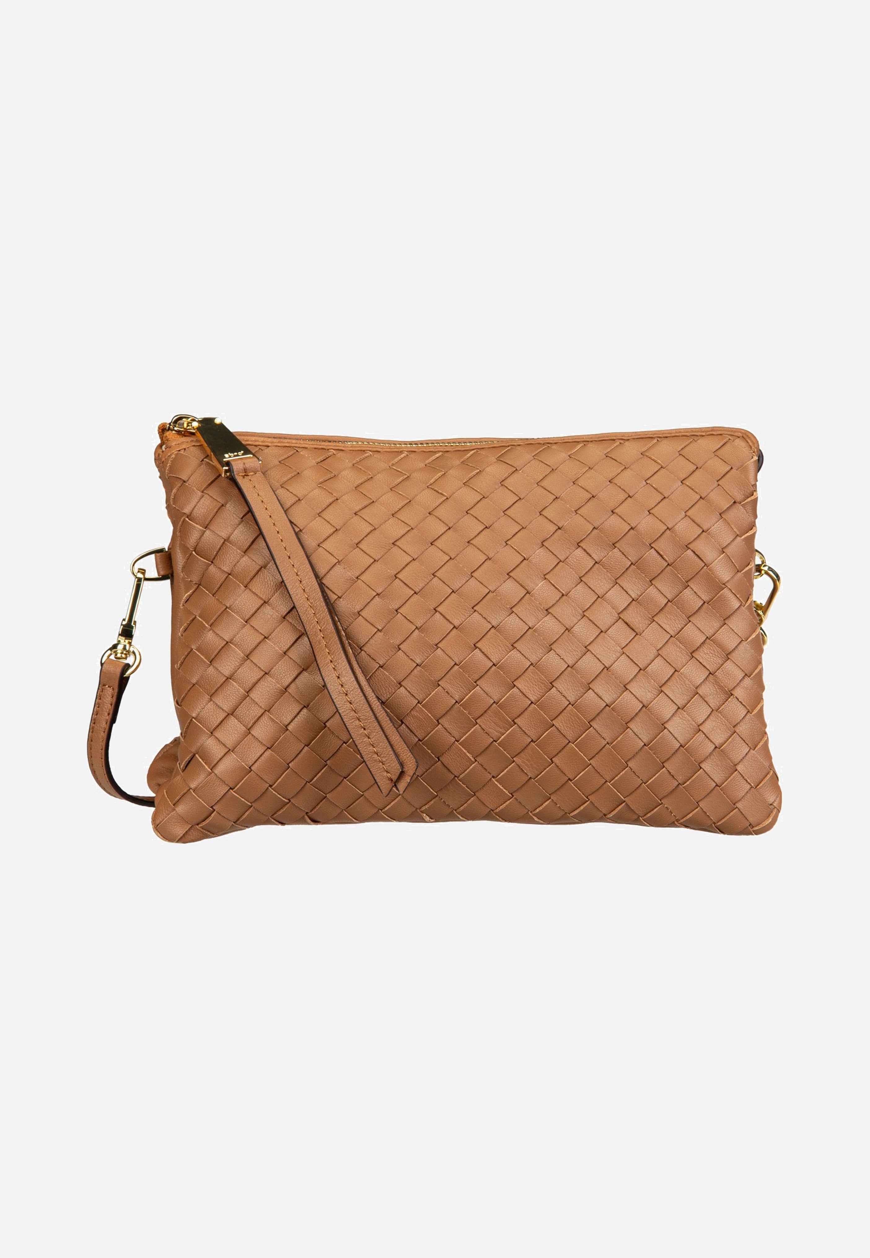 abro - Threefold Piuma Weaving Cuoio - Crossbody Bag | Neutral-Image
