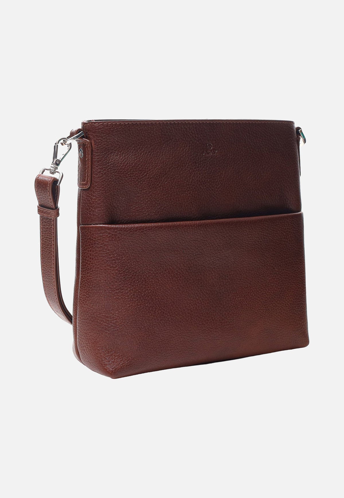 Adax Cormorano Andrea Walnut Crossbody Bag