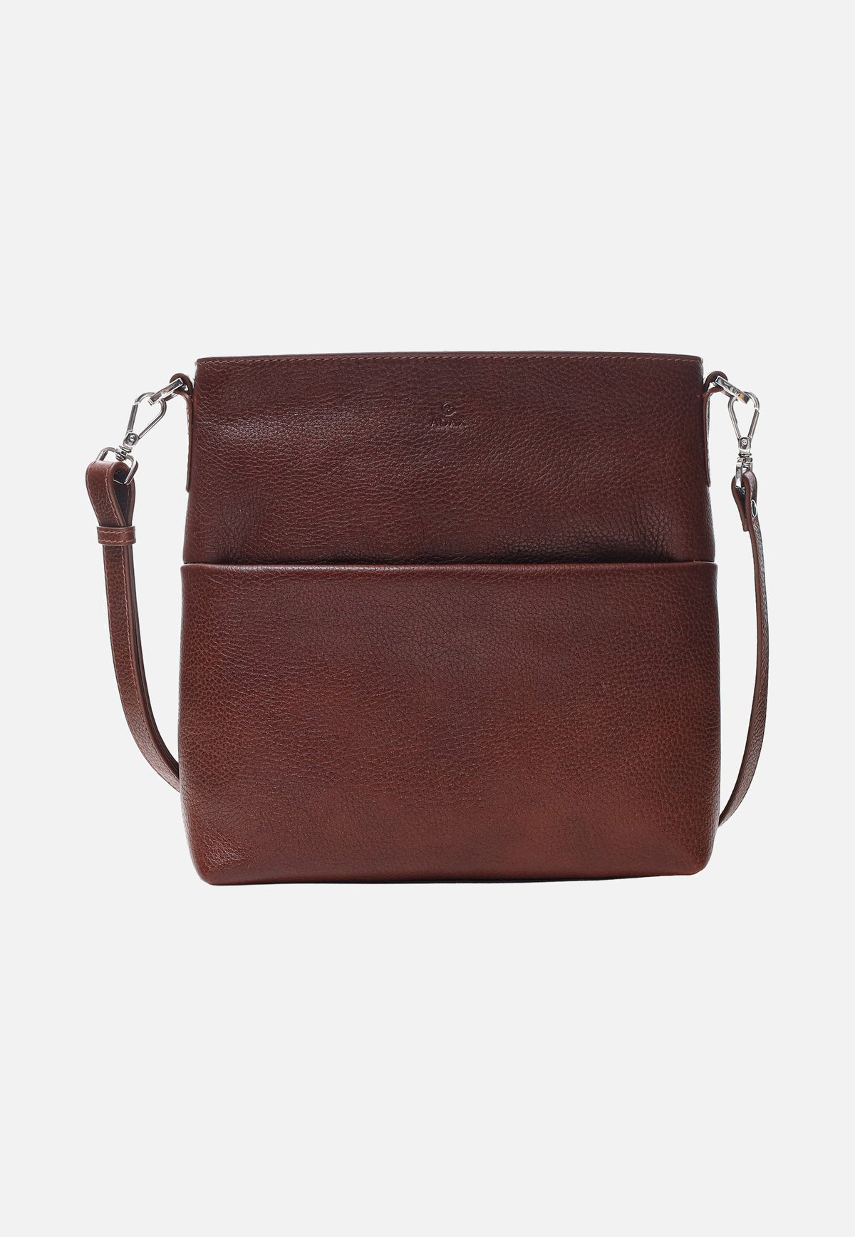 Adax Cormorano Andrea Walnut Crossbody Bag