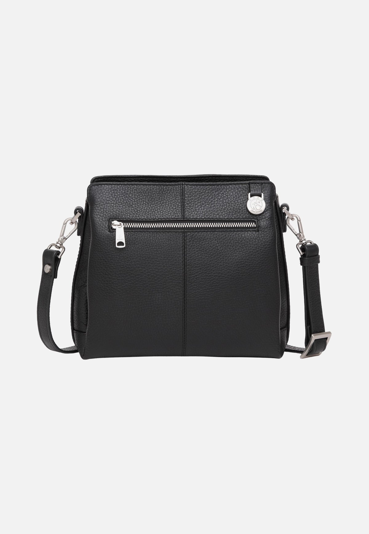 Adax Cormorano Sia Black Crossbody Bag