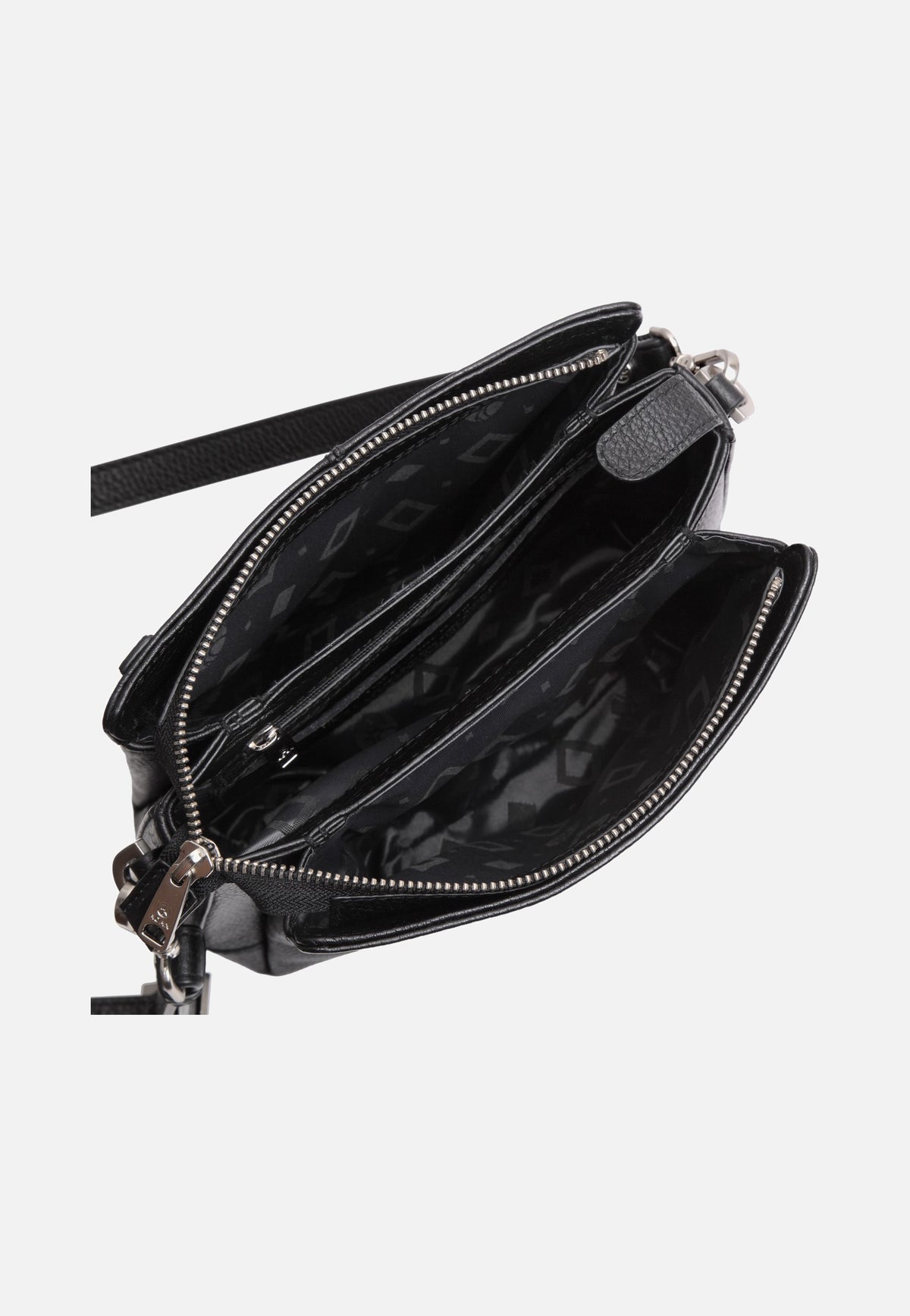 Adax Cormorano Sia Black Crossbody Bag