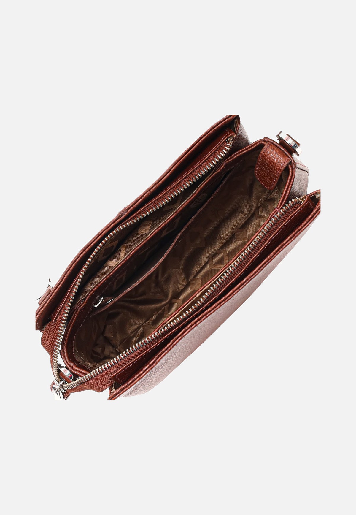 Adax Cormorano Sia Walnut Crossbody Bag