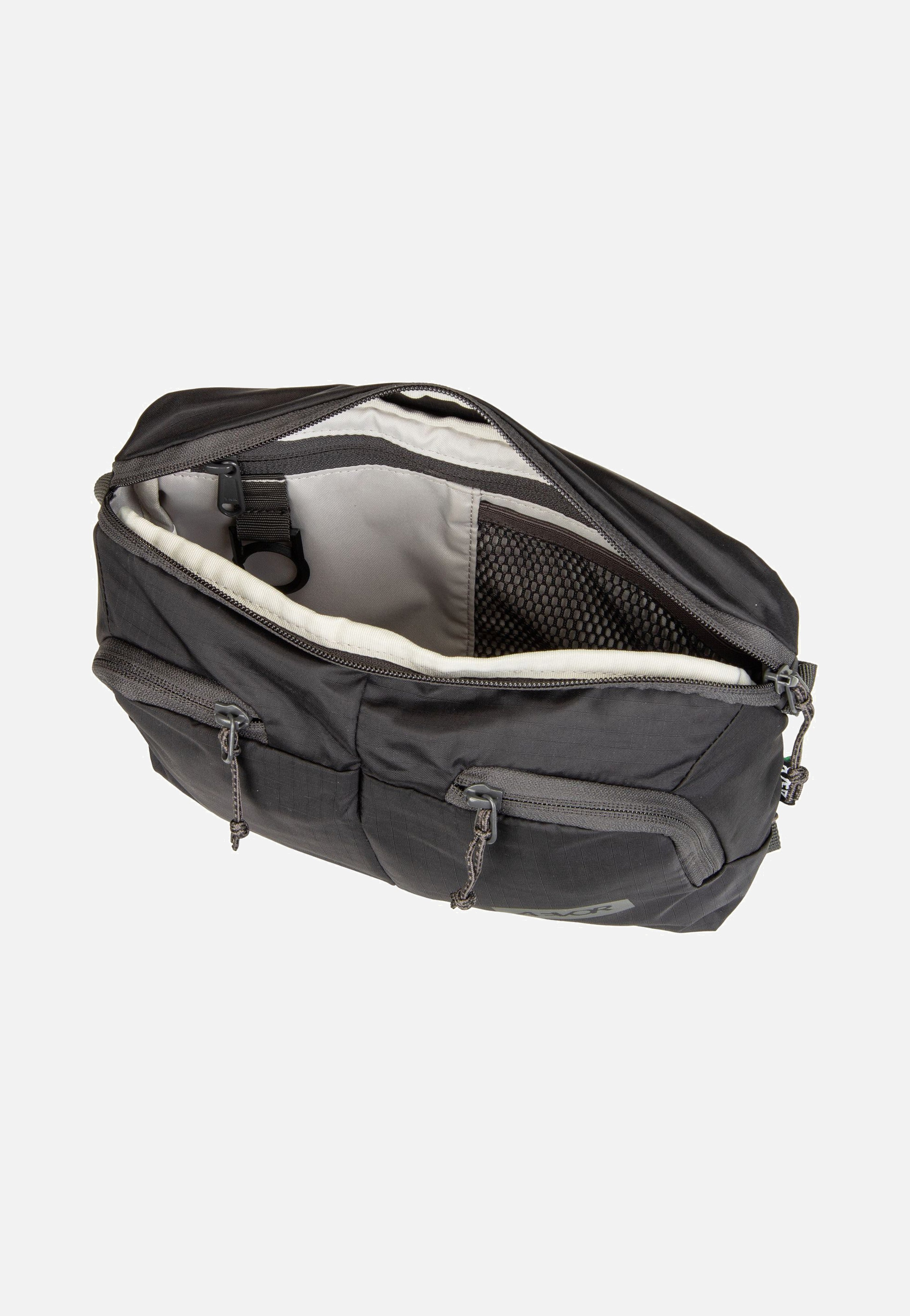 AEVOR - Sacoche Bag Ripstop Black Charcoal - Crossbody Bag | Neutral-Image