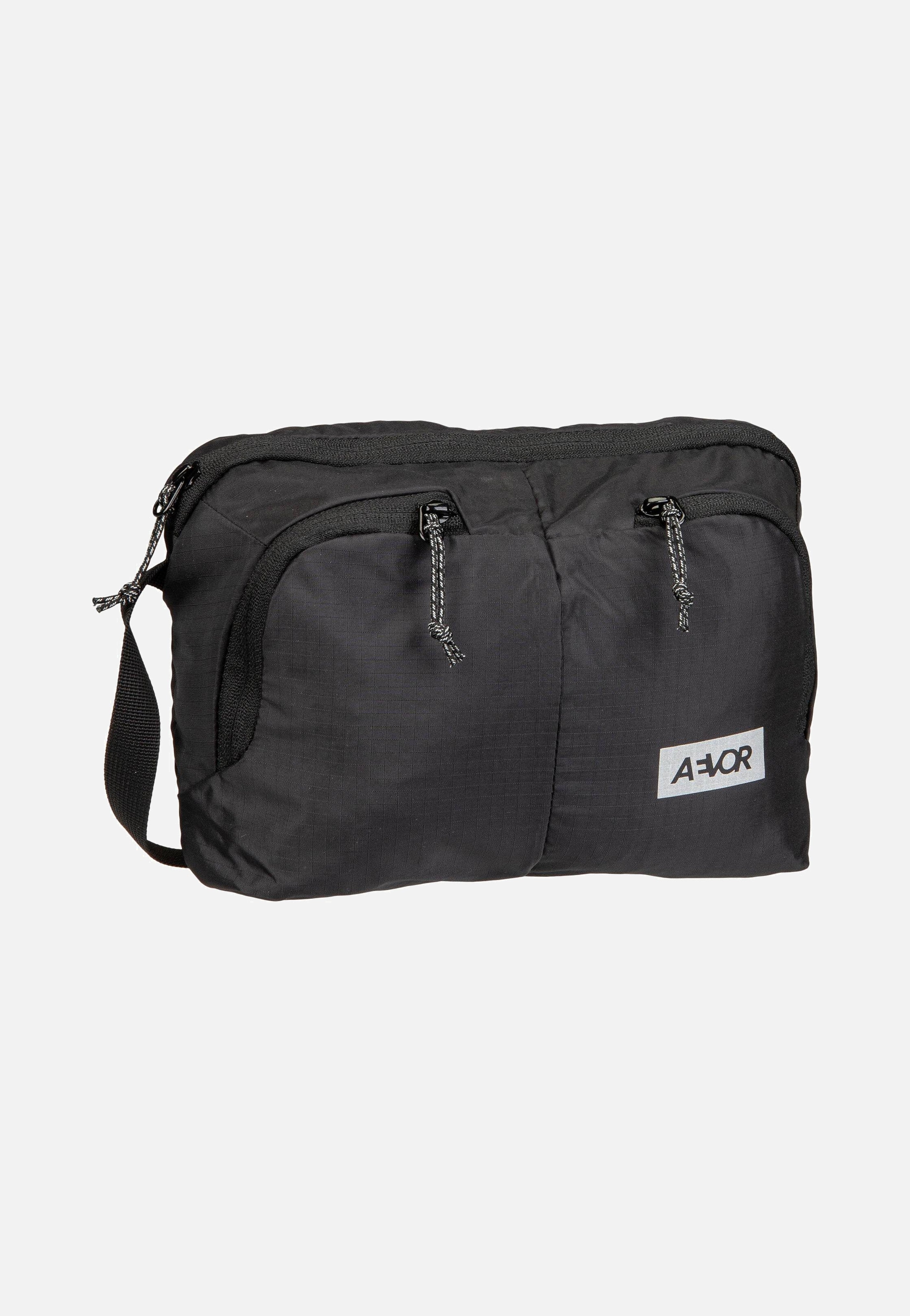 AEVOR Sacoche Bag Ripstop Black Umhängetasche
