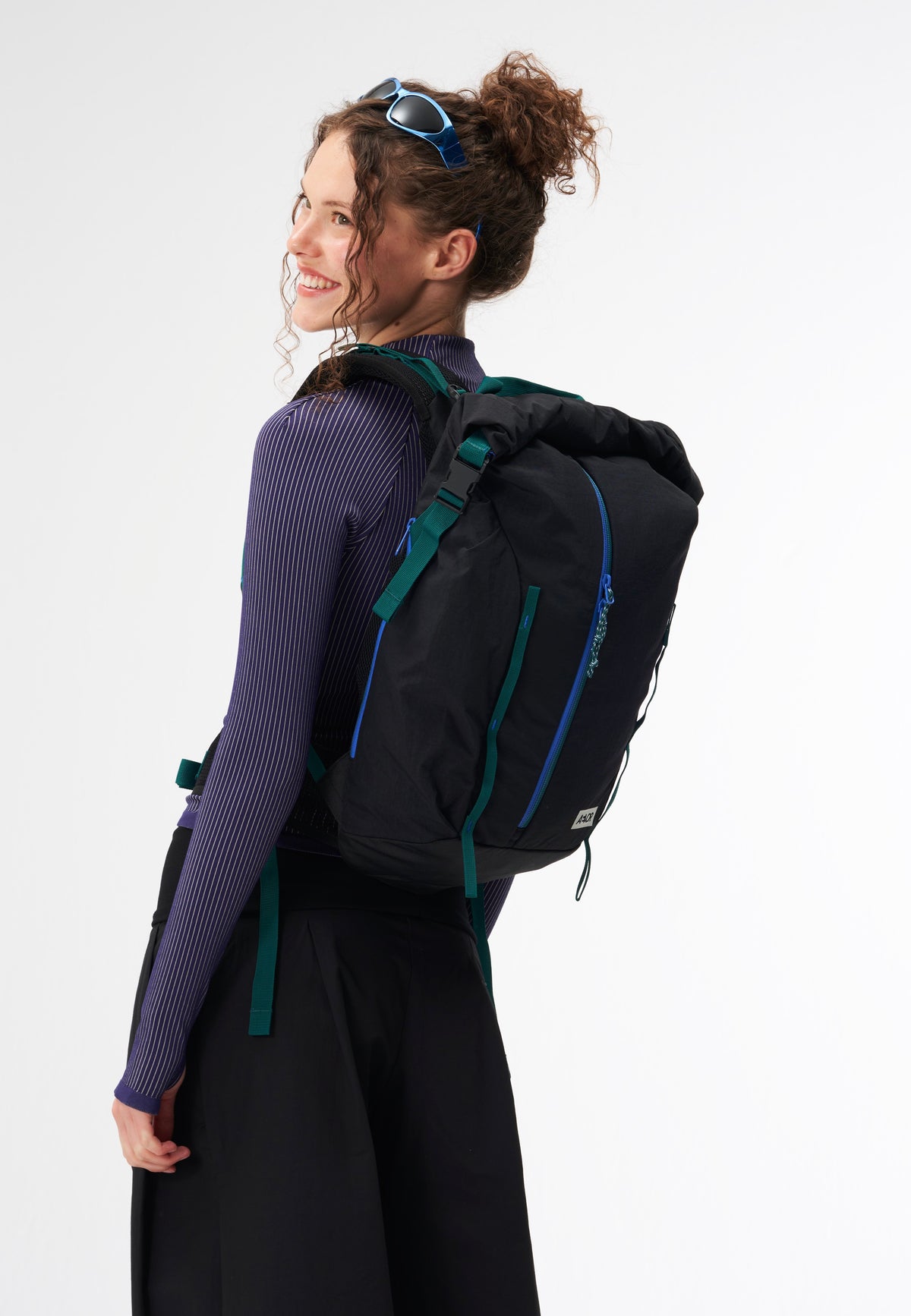 AEVOR Active Pack Dual Dip Aqua Drift Rolltop Backpack