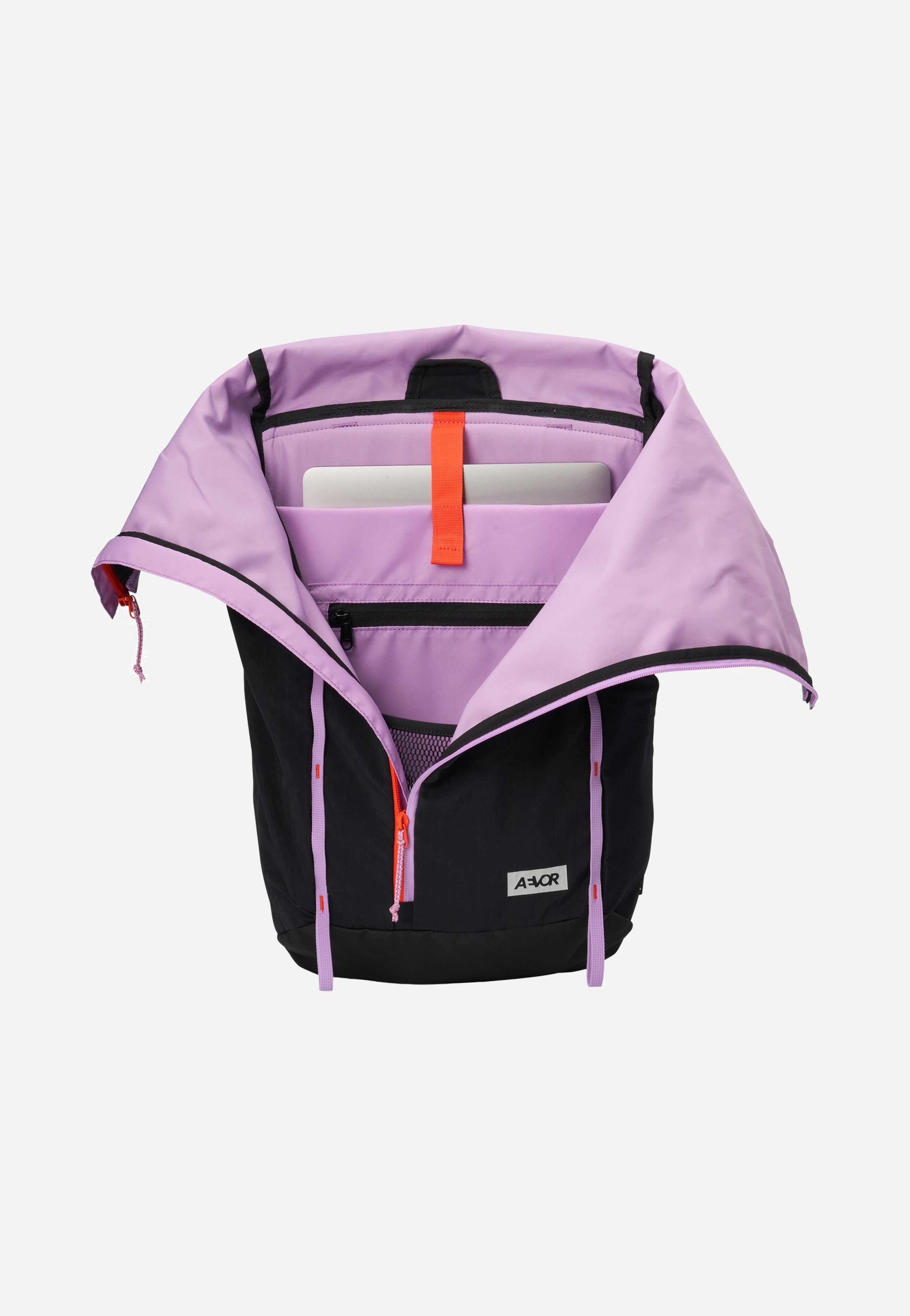 AEVOR Active Pack Dual Dip Violett Rush Rolltop Backpack