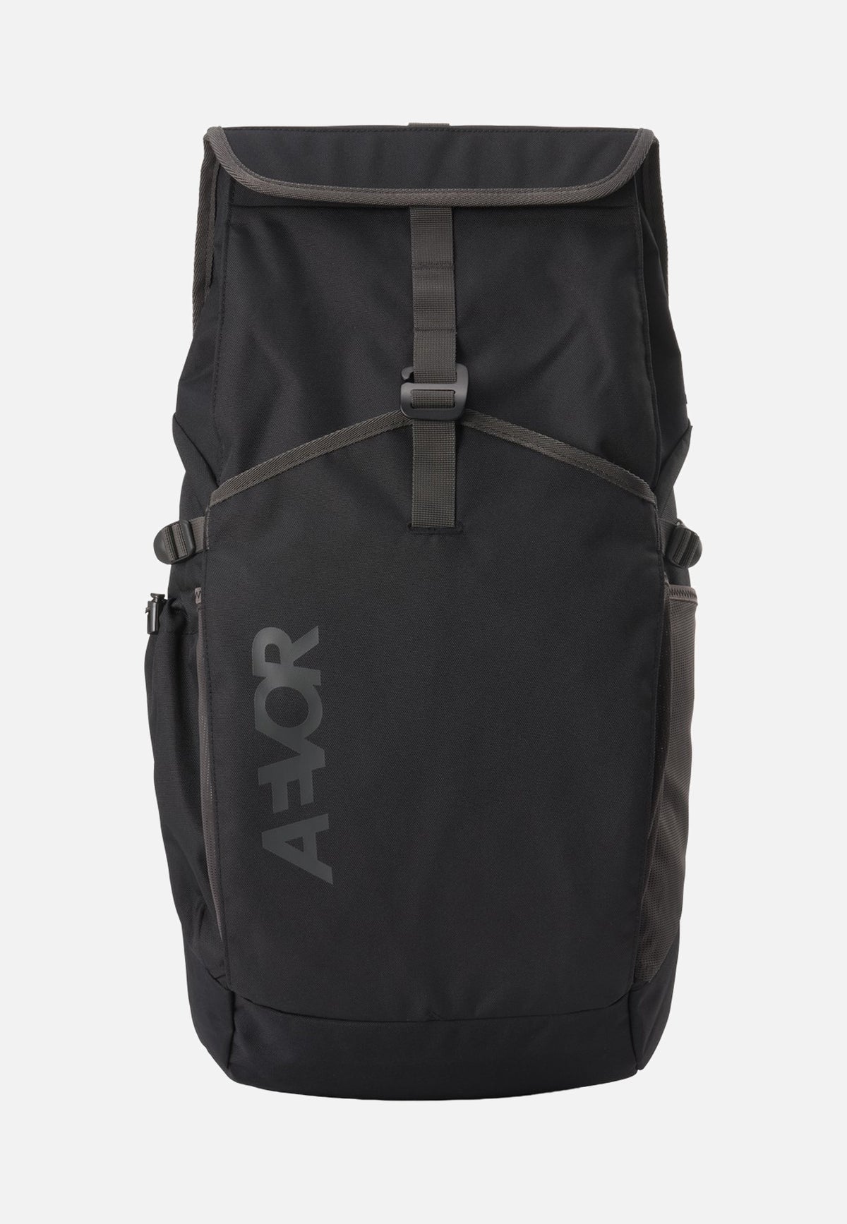 AEVOR Roll Pack Black Charcoal Rolltop Rucksack