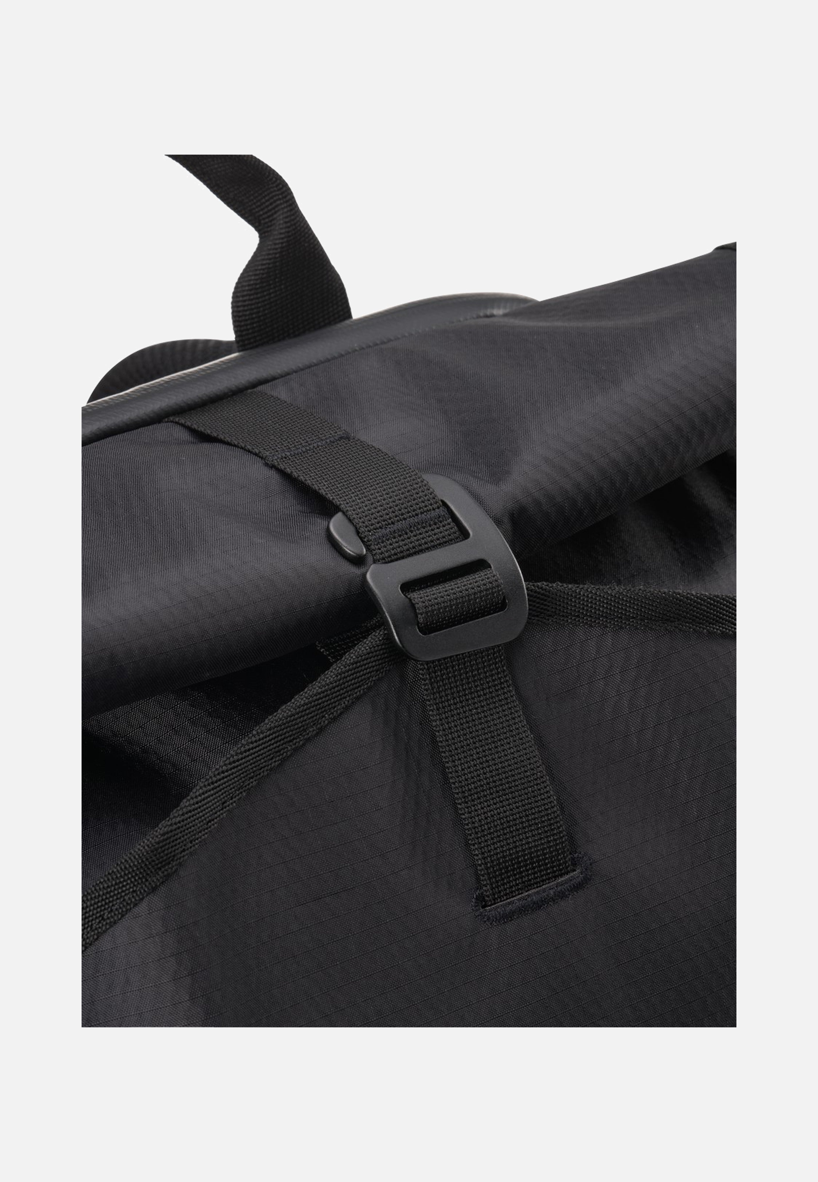 AEVOR Roll Pack Proof Black Rolltop Rucksack