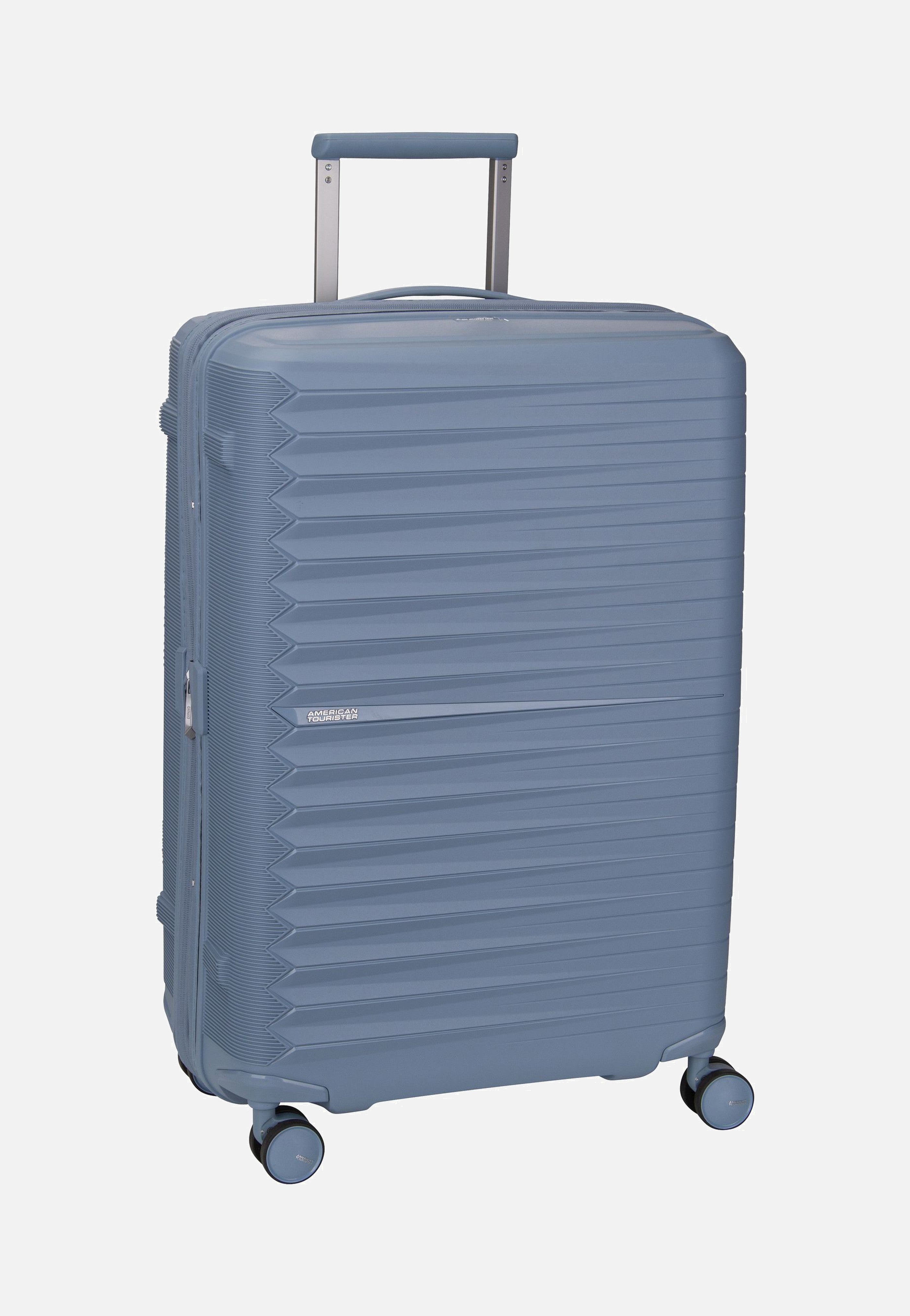 American Tourister Fastforward Spinner67 Steel Blue Koffer