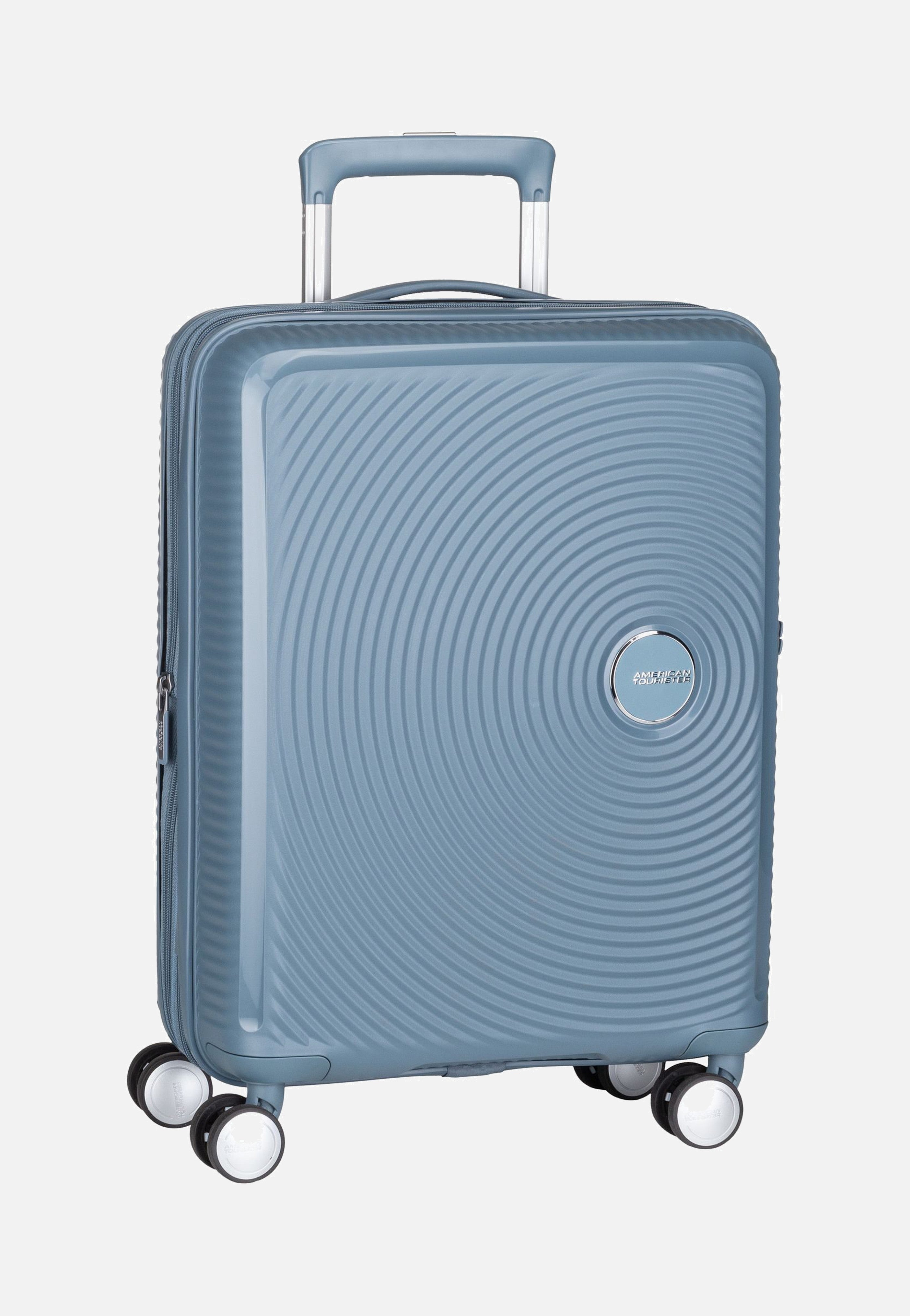 American Tourister - SoundBox Spinner 55 EXP Stone Blue - Suitcase | Neutral-Image