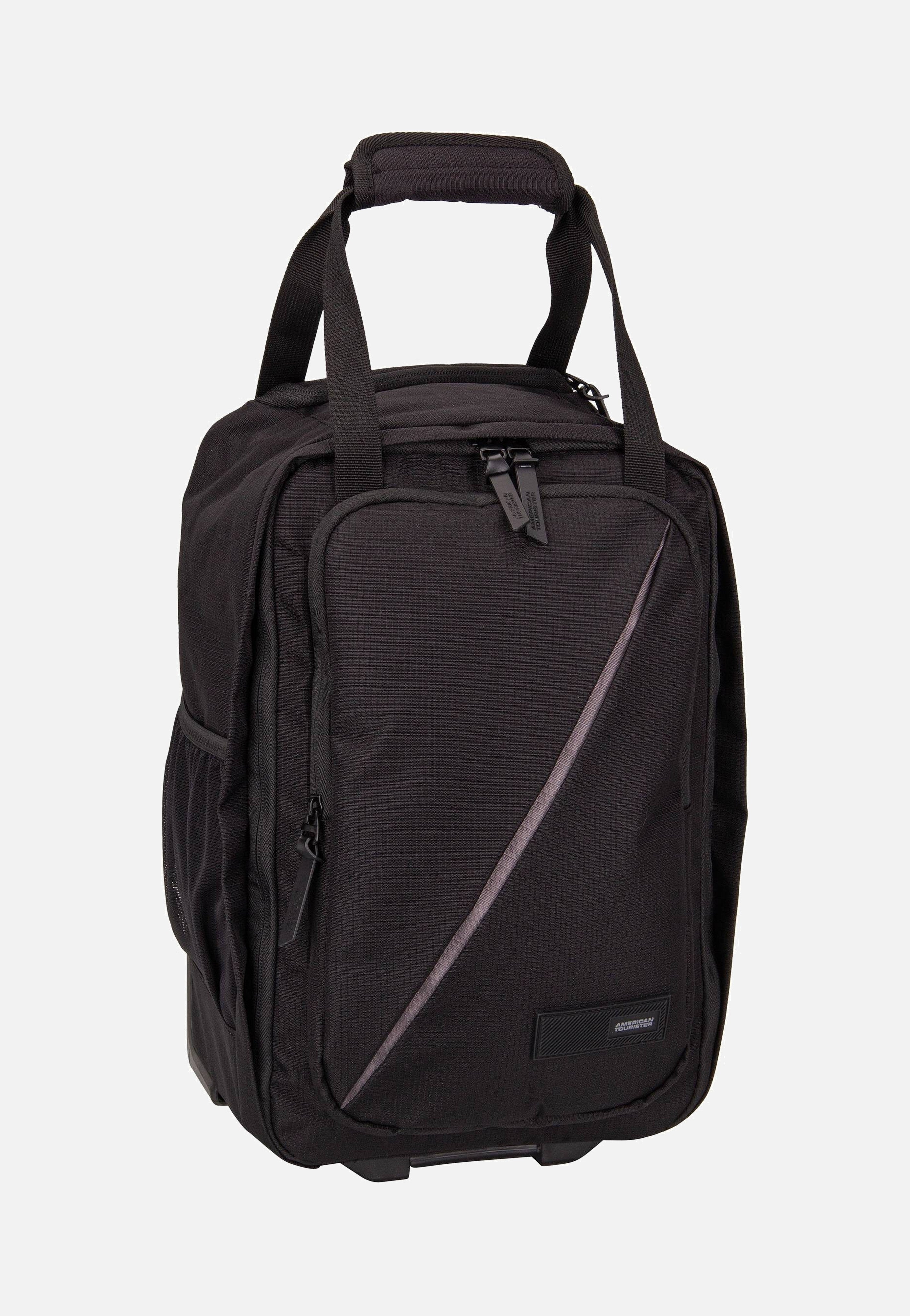 American Tourister Take2Cabin Backpack/WH S Black Backpack Trolley