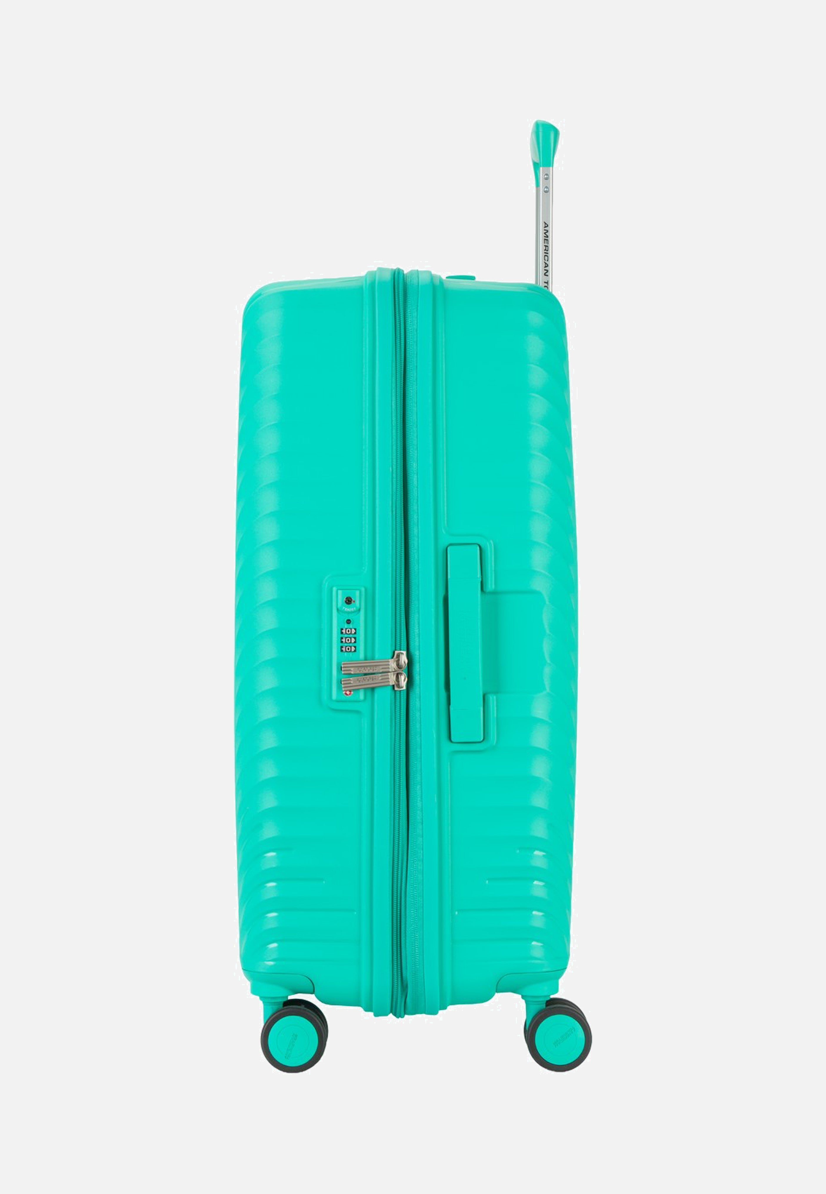 American Tourister Diablast Spinner 68/25 Exp Cyber Aqua Koffer