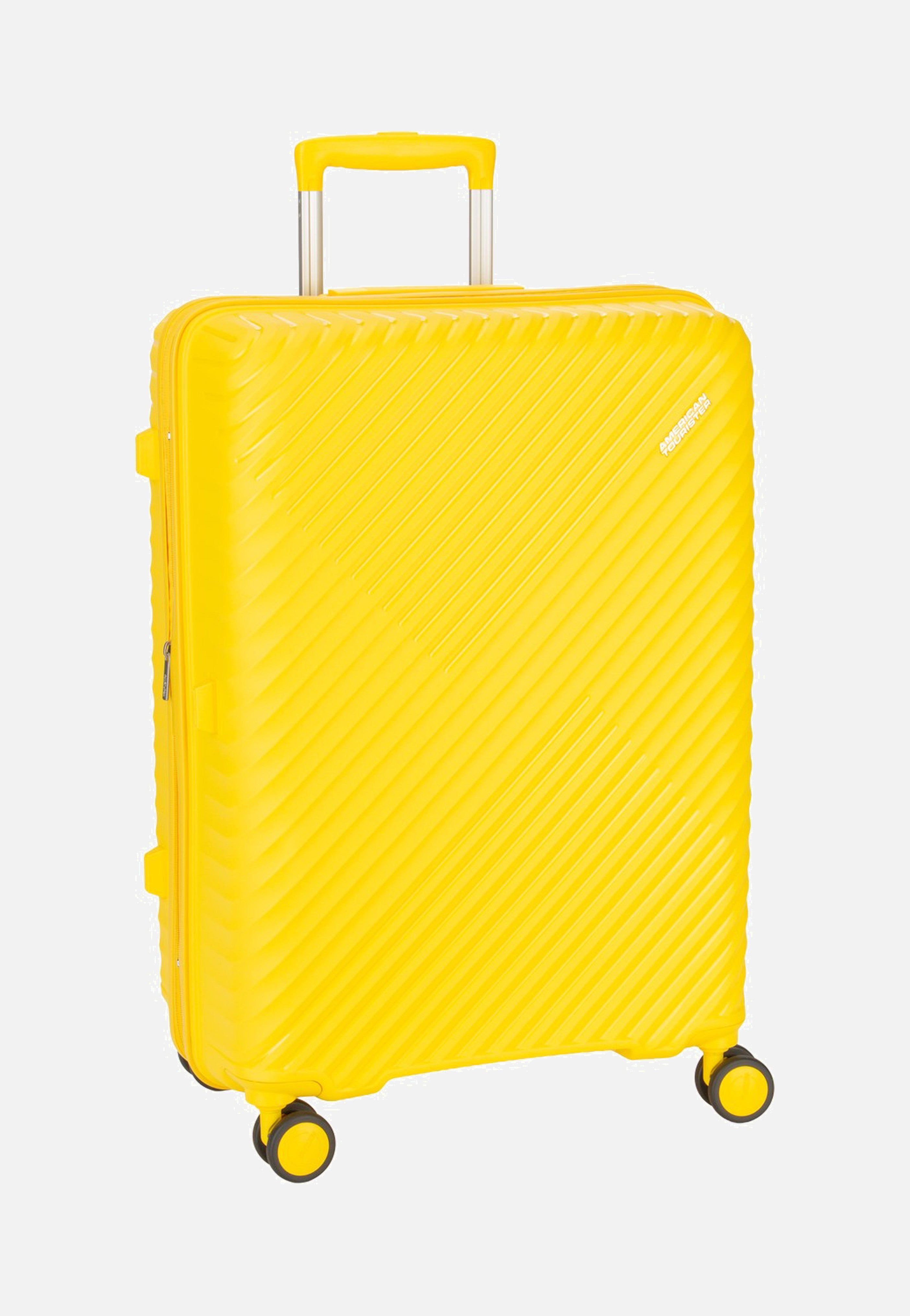 American Tourister Diablast Spinner 68/25 Exp Digital Yellow Koffer