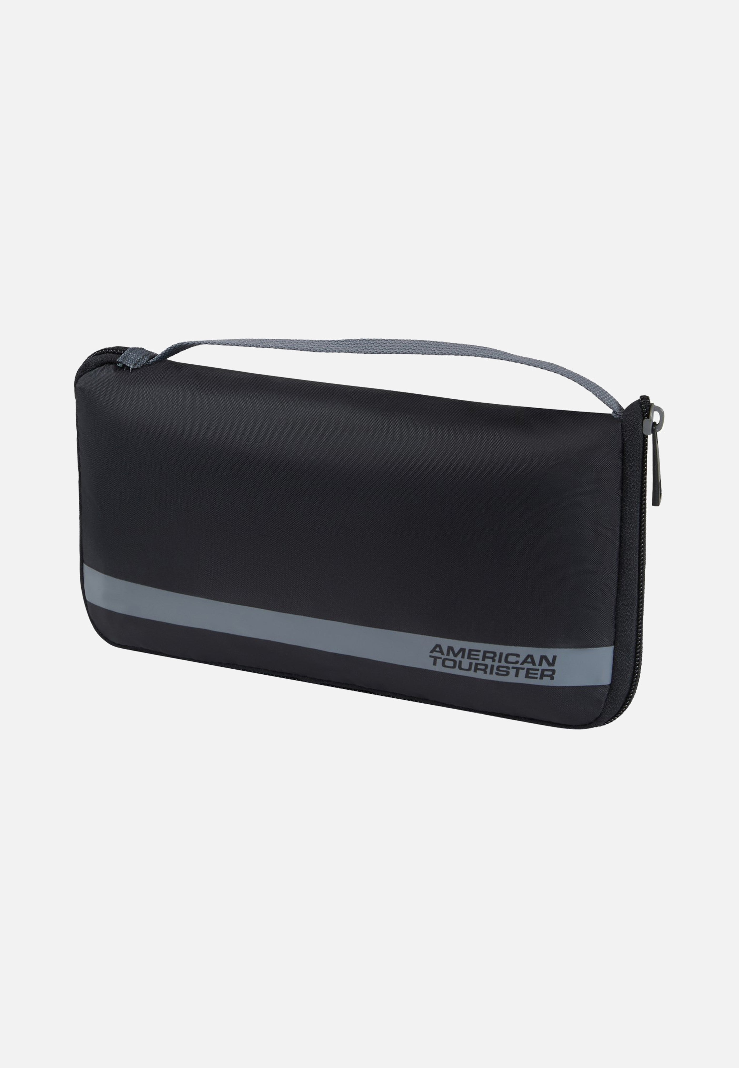 American Tourister Foldable L Black/Grey Luggage Cover
