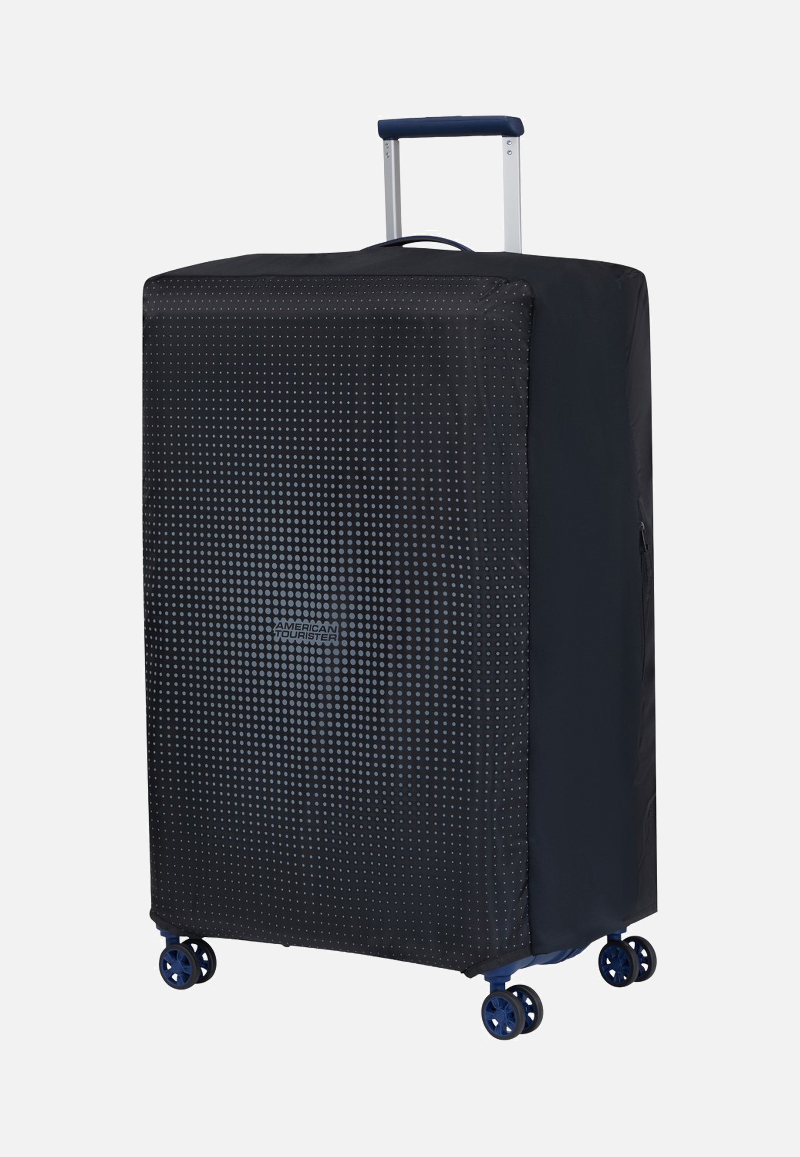 American Tourister Foldable L Black/Grey Luggage Cover