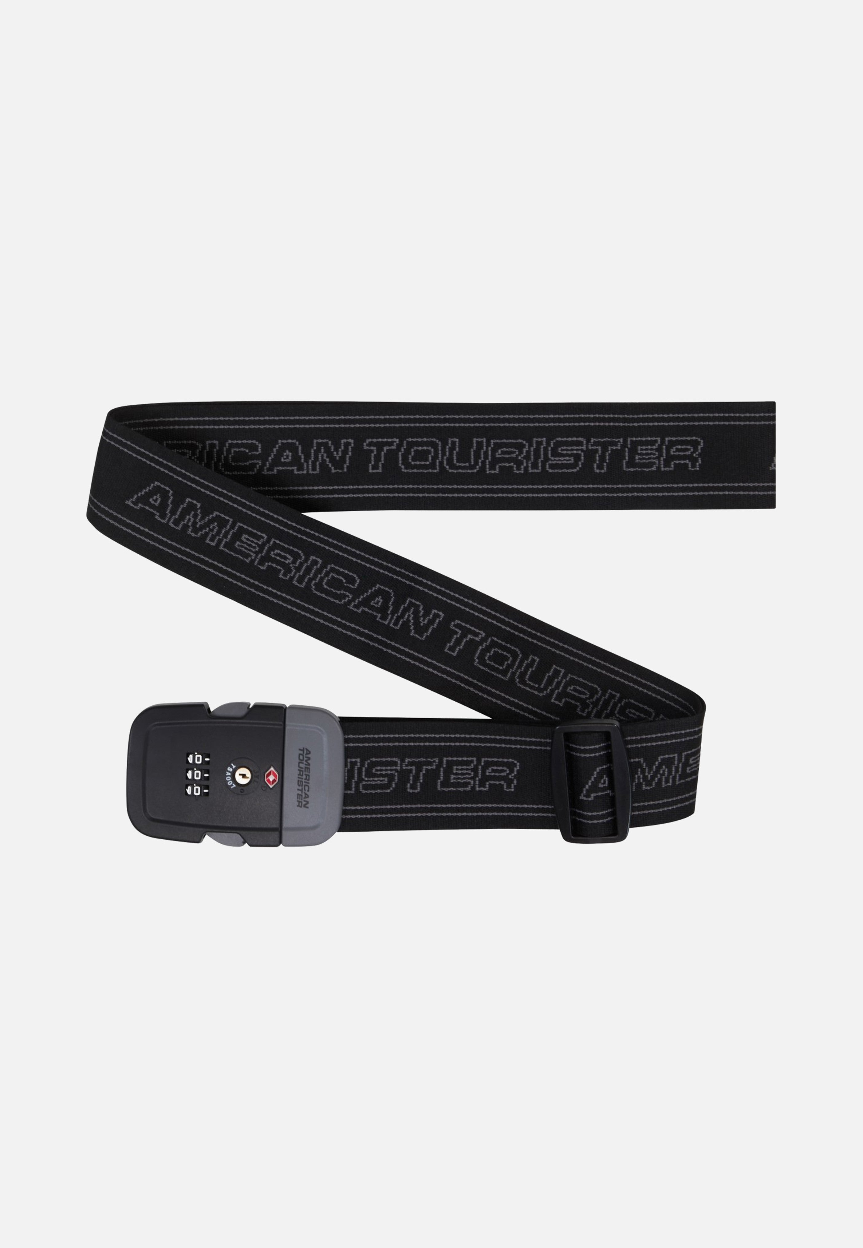 American Tourister Luggage Belt TSA Black/Grey Accessories