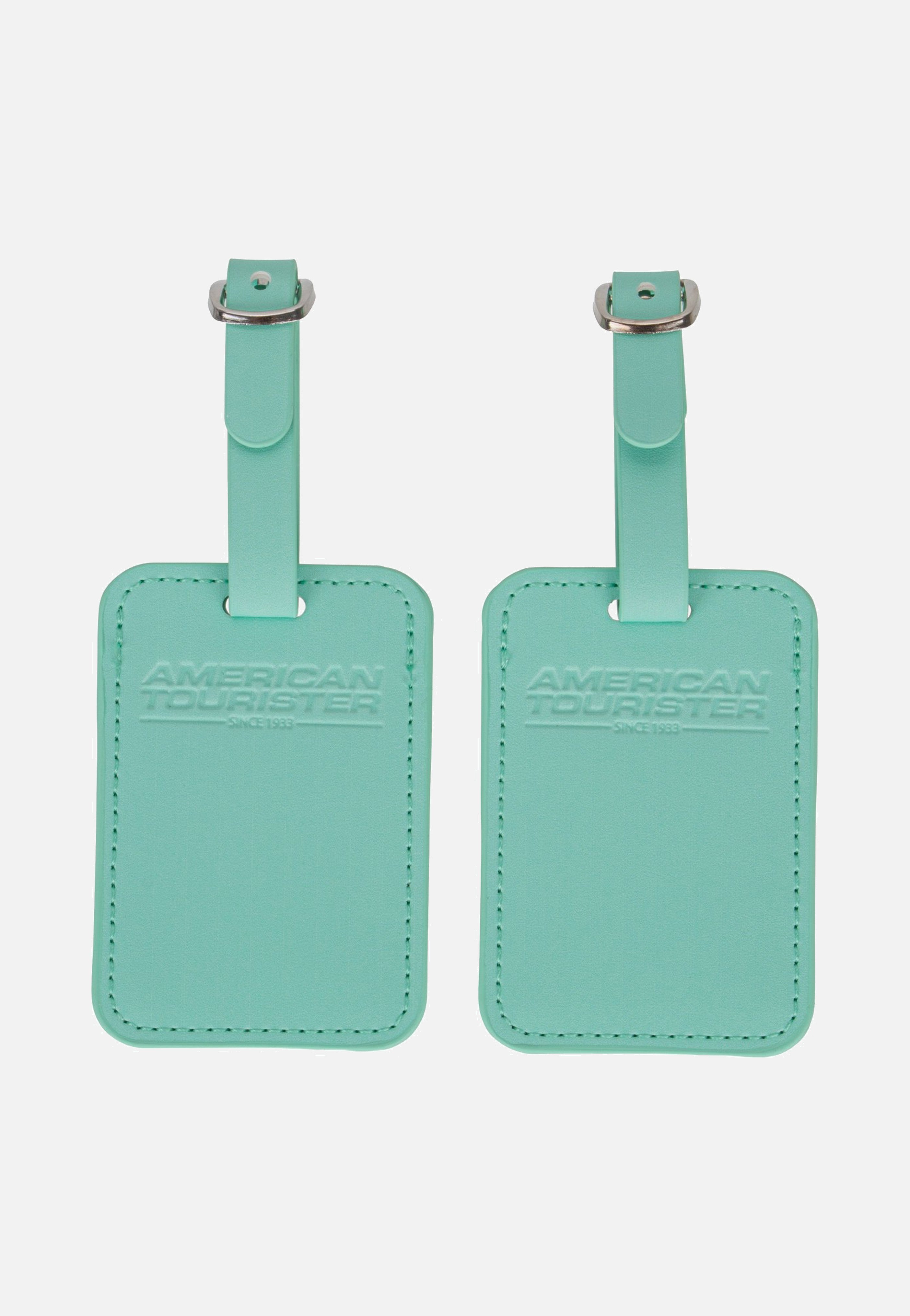 American Tourister Luggage Tag Pack Of 2 Jelly Mint Luggage Tag