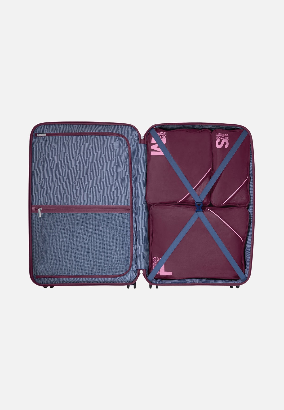 American Tourister Packing Cubes S/M/L Iced Berry Packing Cubes