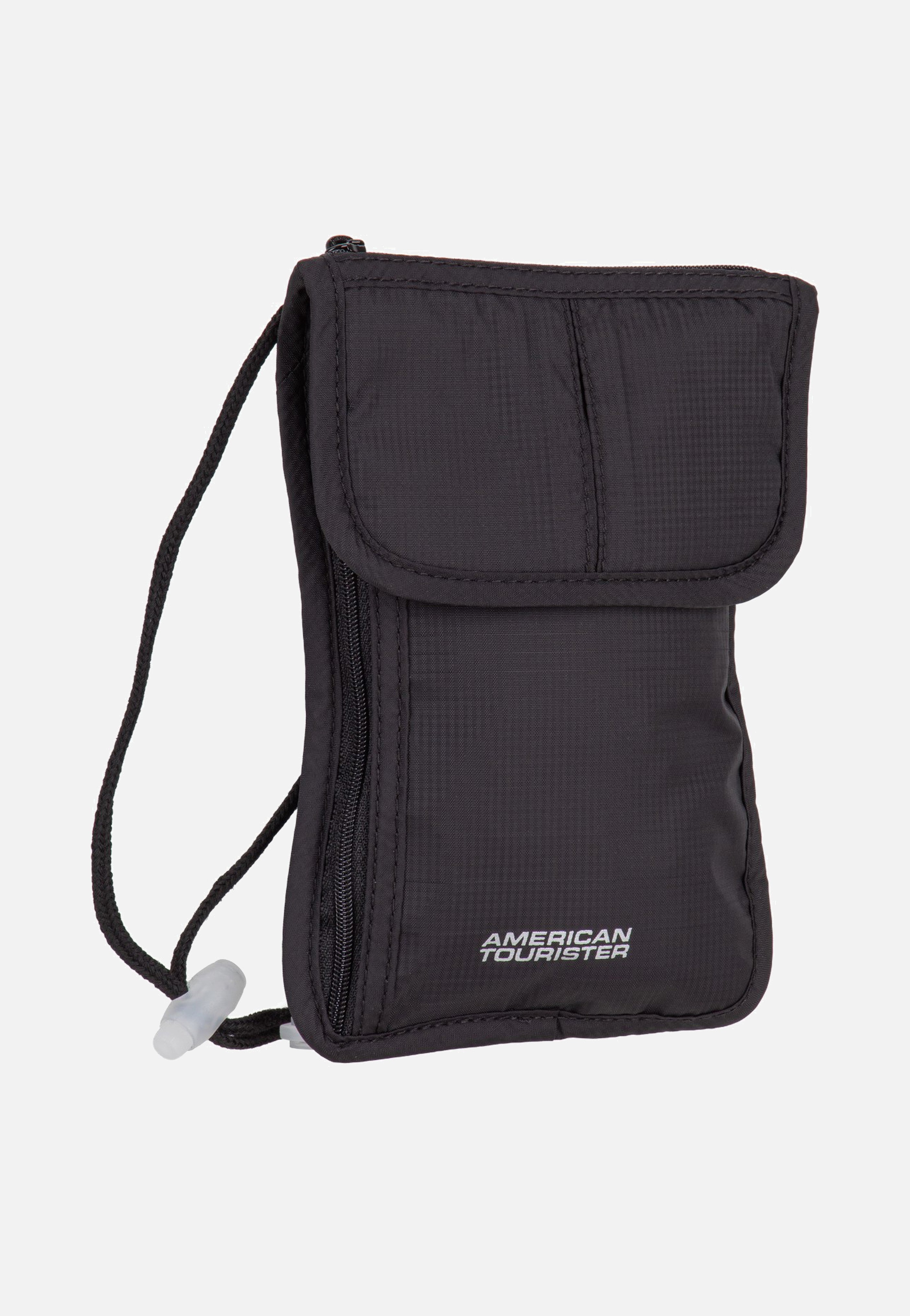 American Tourister RFID Security Neck Pouch Black Accessories