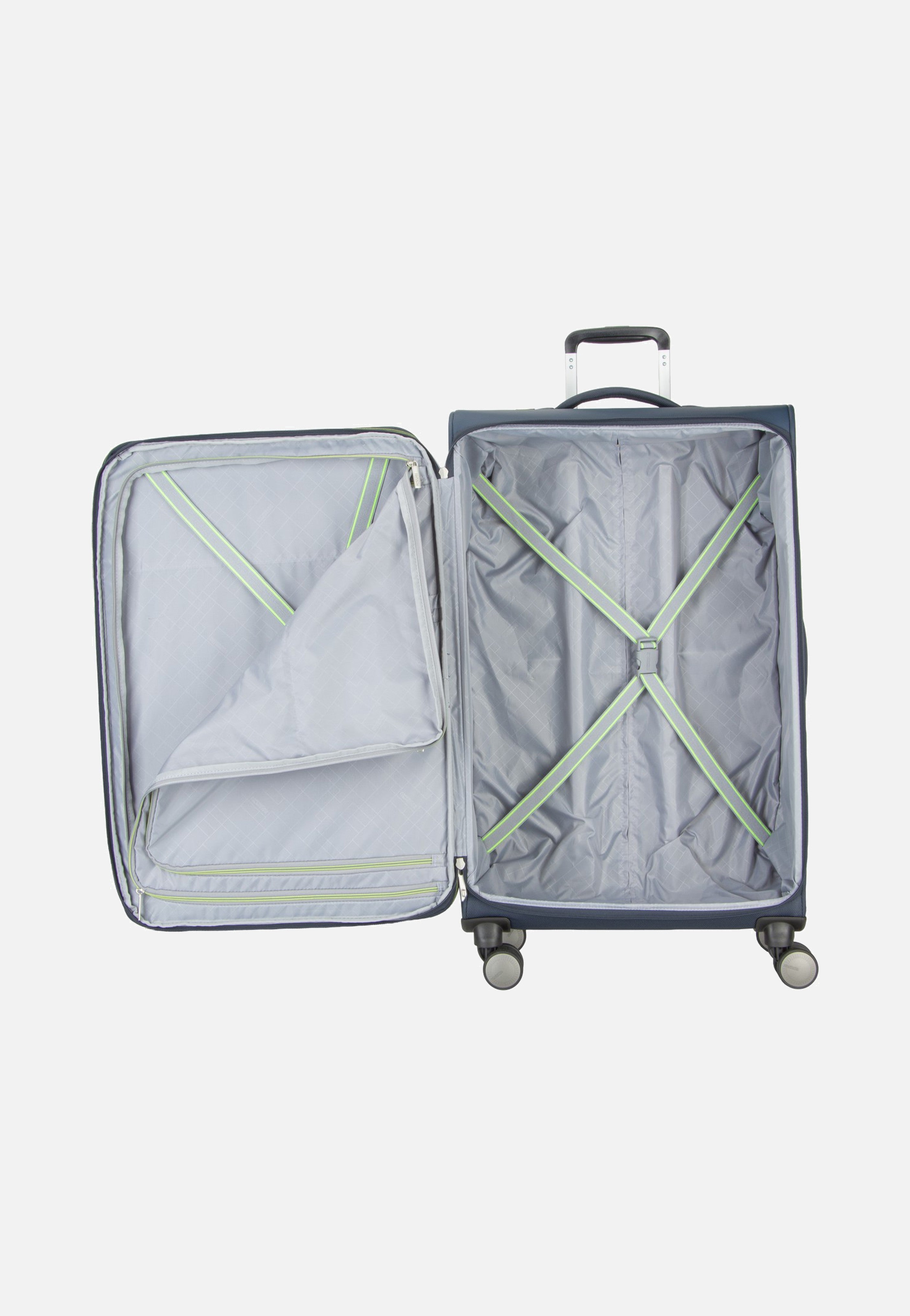 American Tourister Wanderlite Spinner L Exp Dark Navy Koffer