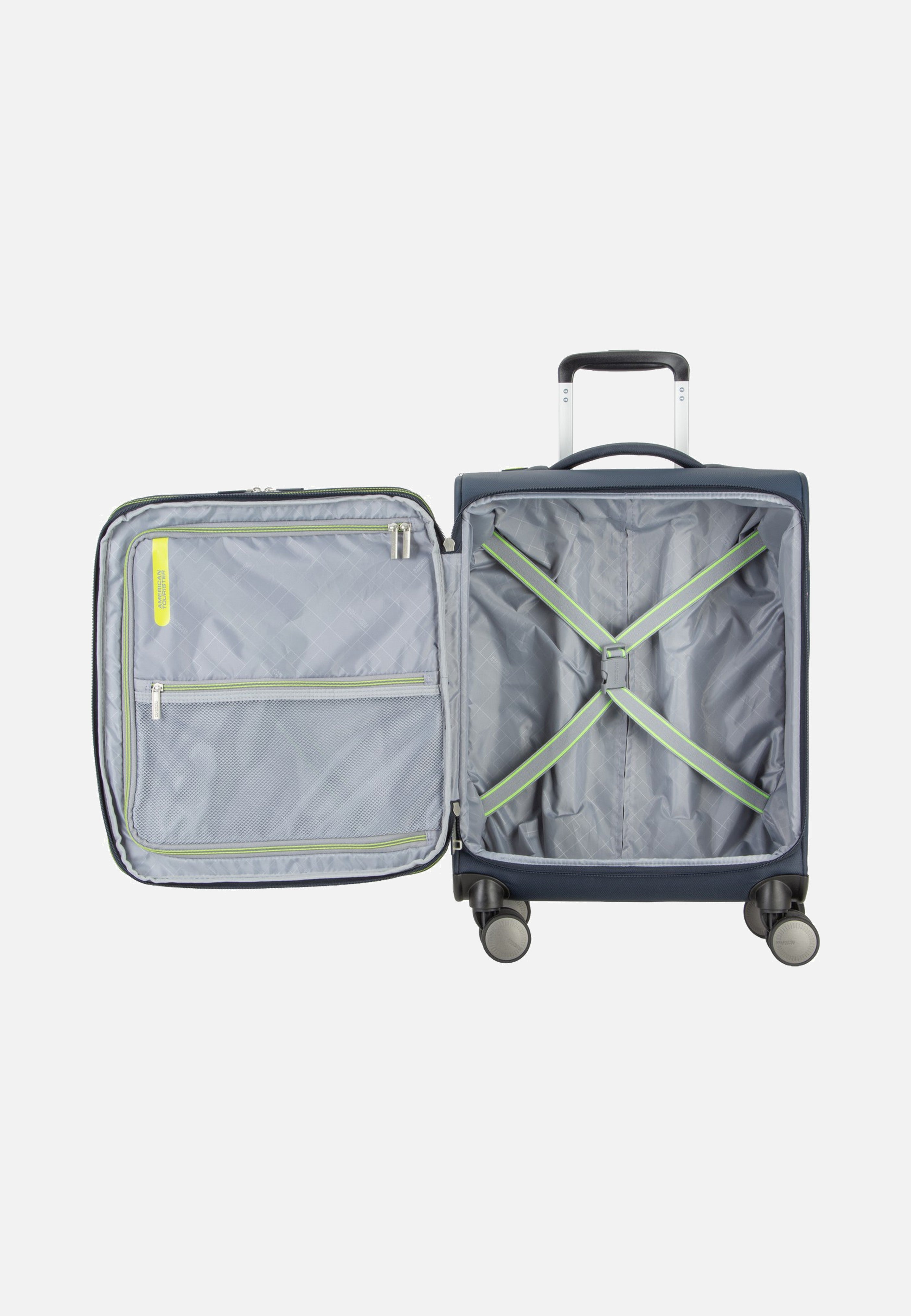 American Tourister Wanderlite Spinner S Exp Dark Navy Koffer