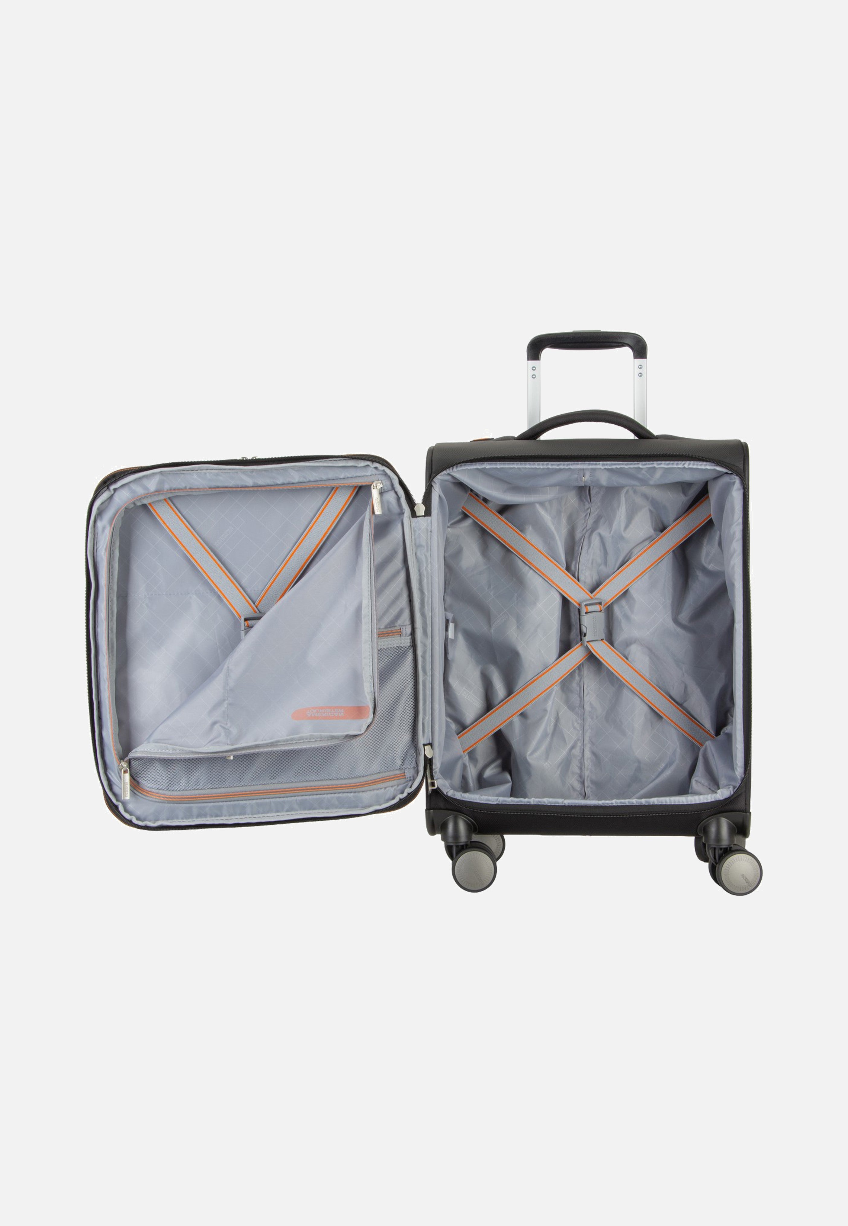 American Tourister Wanderlite Spinner S Exp Shadow Black Koffer