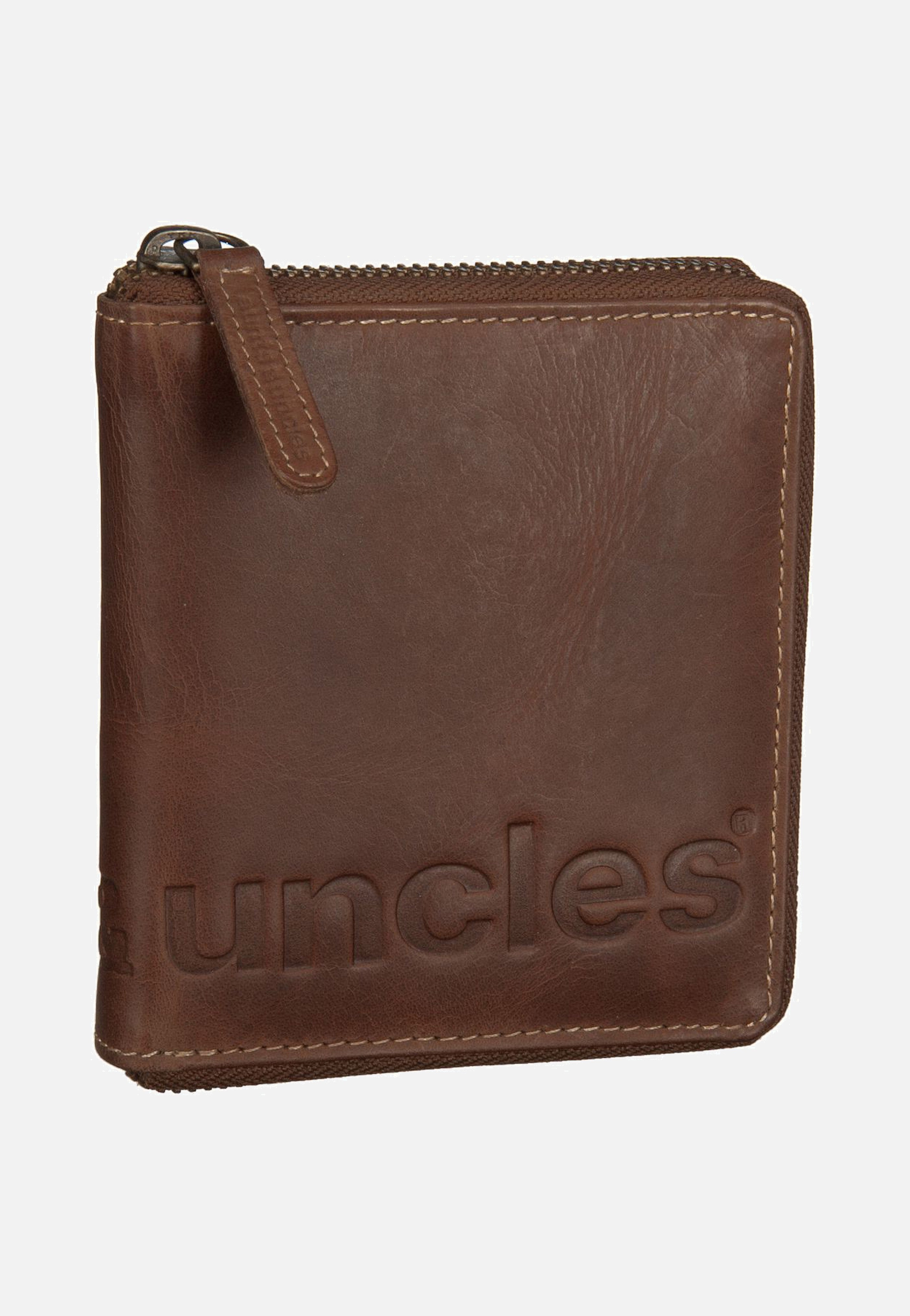 aunts & uncles - George Vintage Tan Logo - Wallet | Neutral-Image