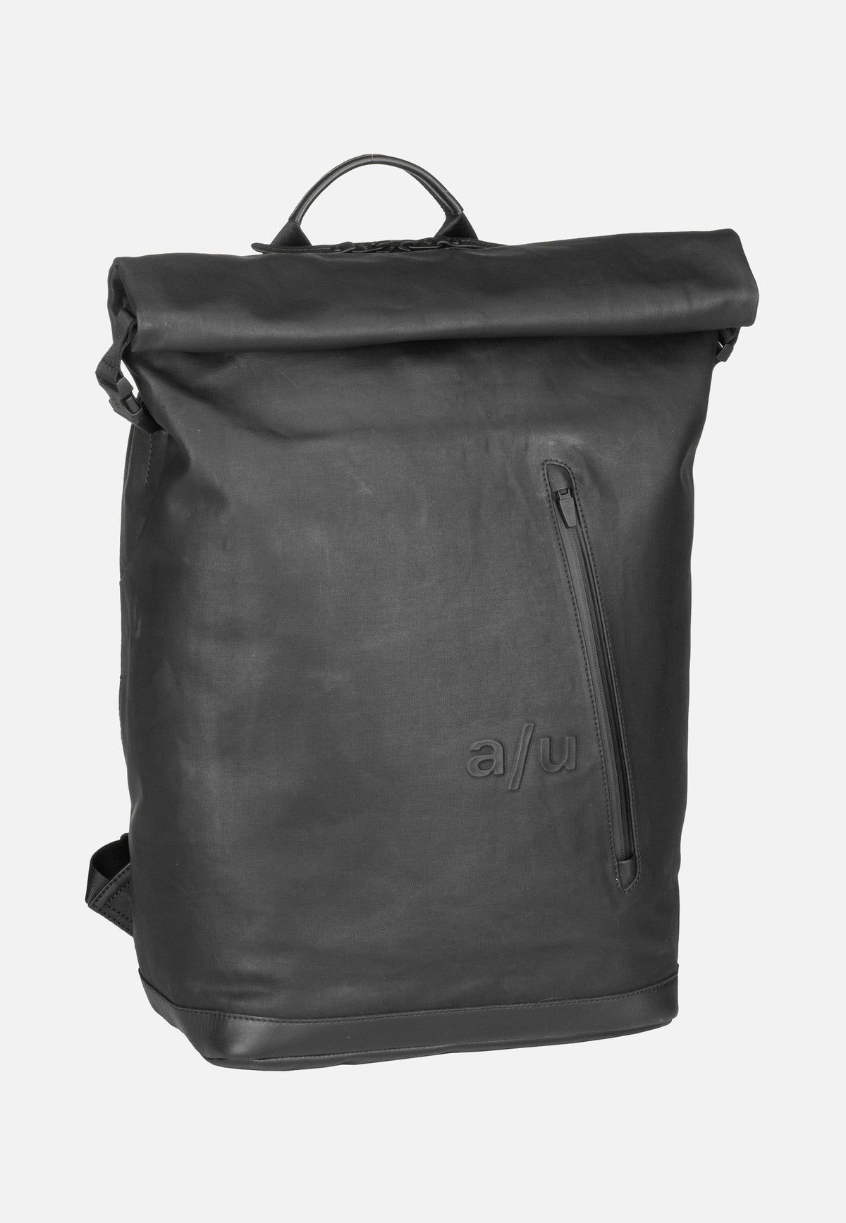 aunts & uncles Matsuyama Black Rolltop Rucksack