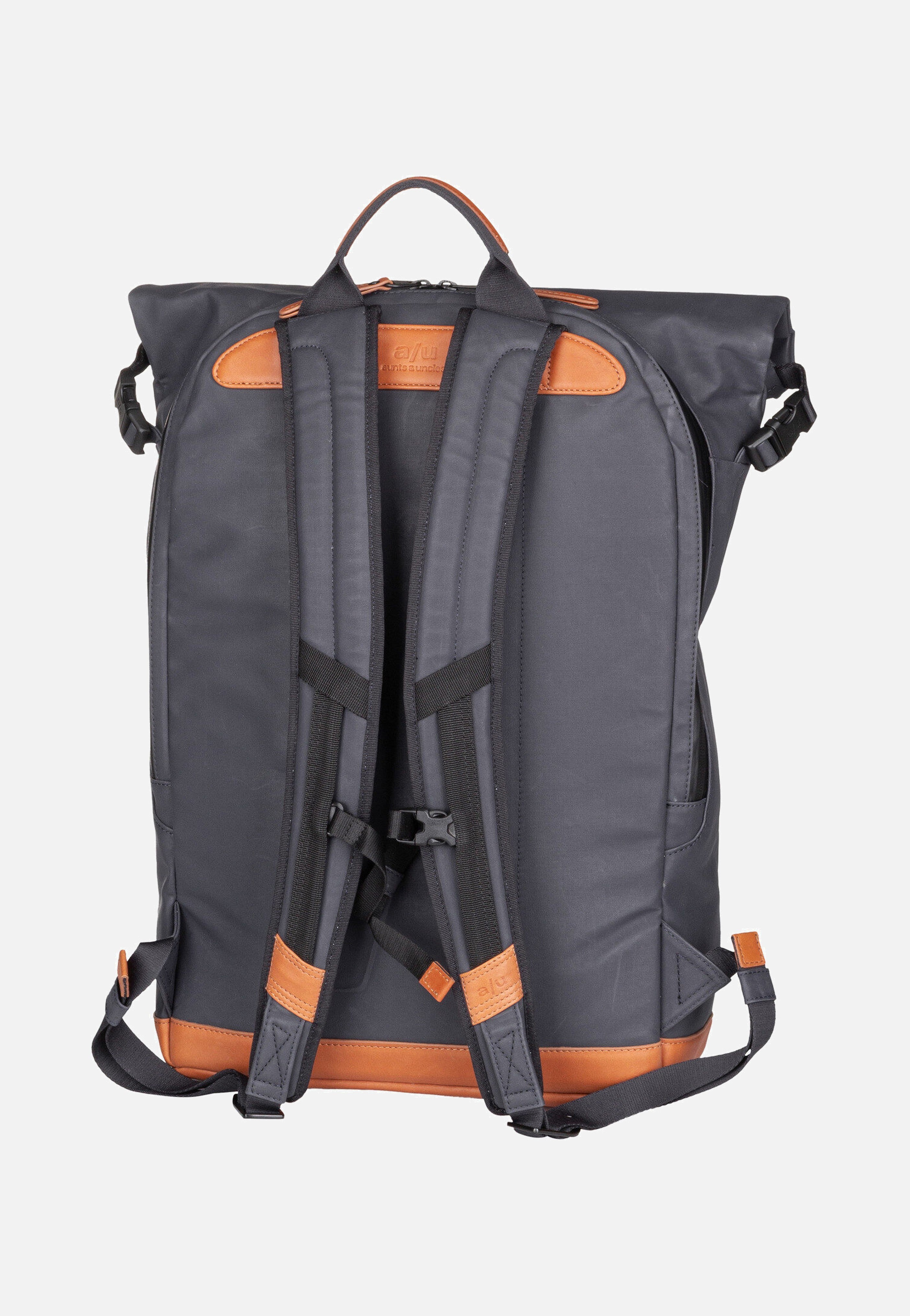 aunts & uncles - Matsuyama Night Blue - Rolltop Backpack | Neutral-Image