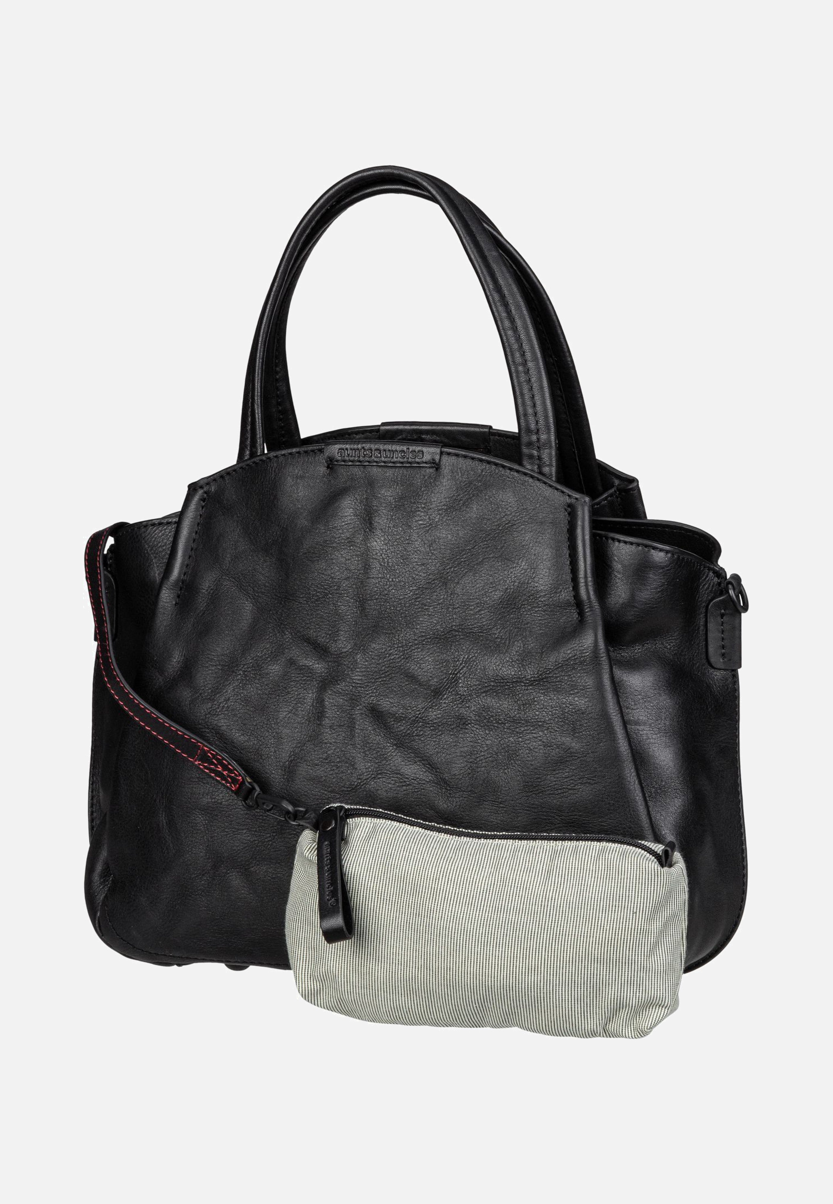 aunts & uncles - Mrs. Chiffon Pie Black Smoke - Handle Bag | Women-Image