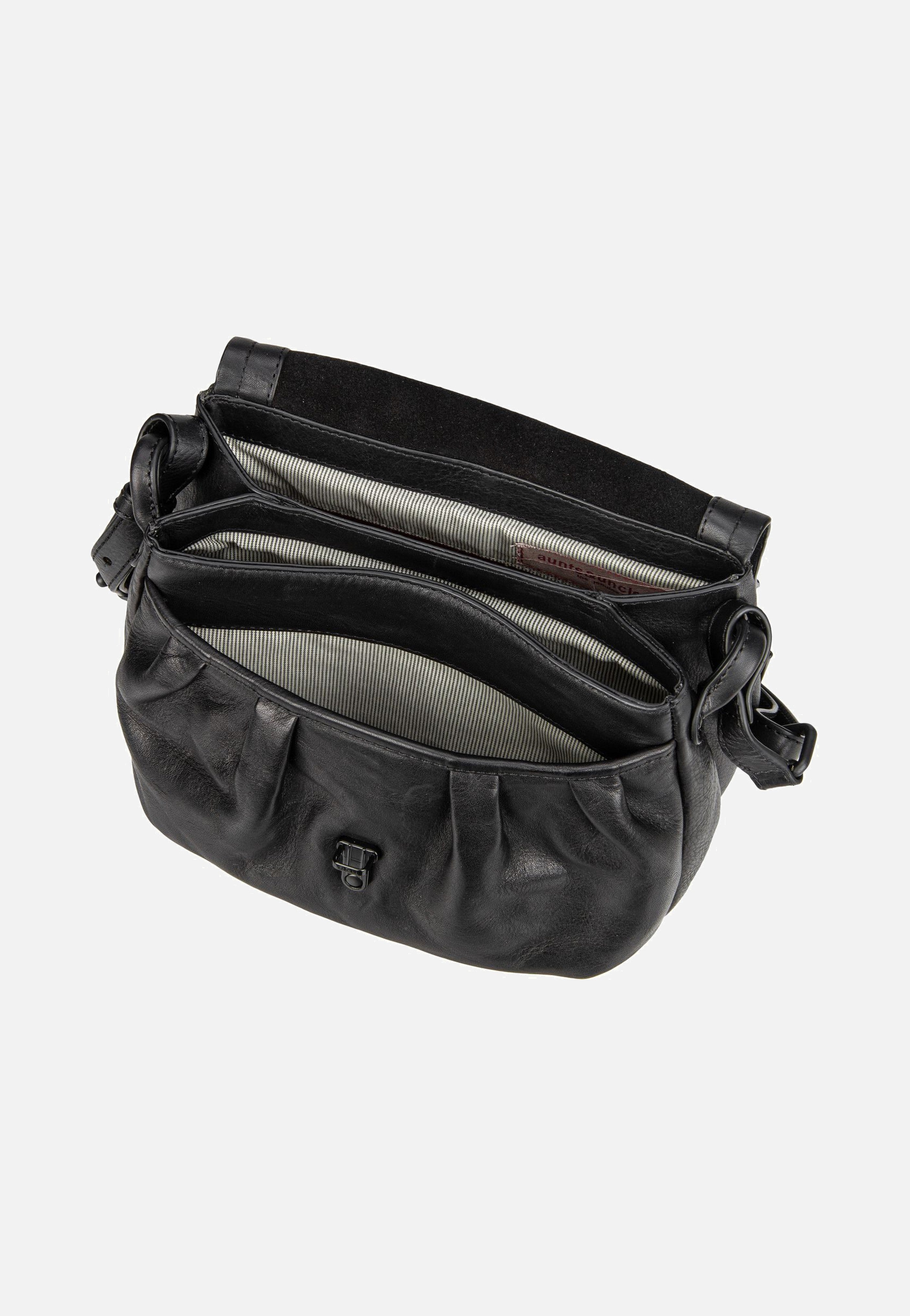 aunts & uncles Mrs. Coconut Cake Black Smoke Saddle Bag