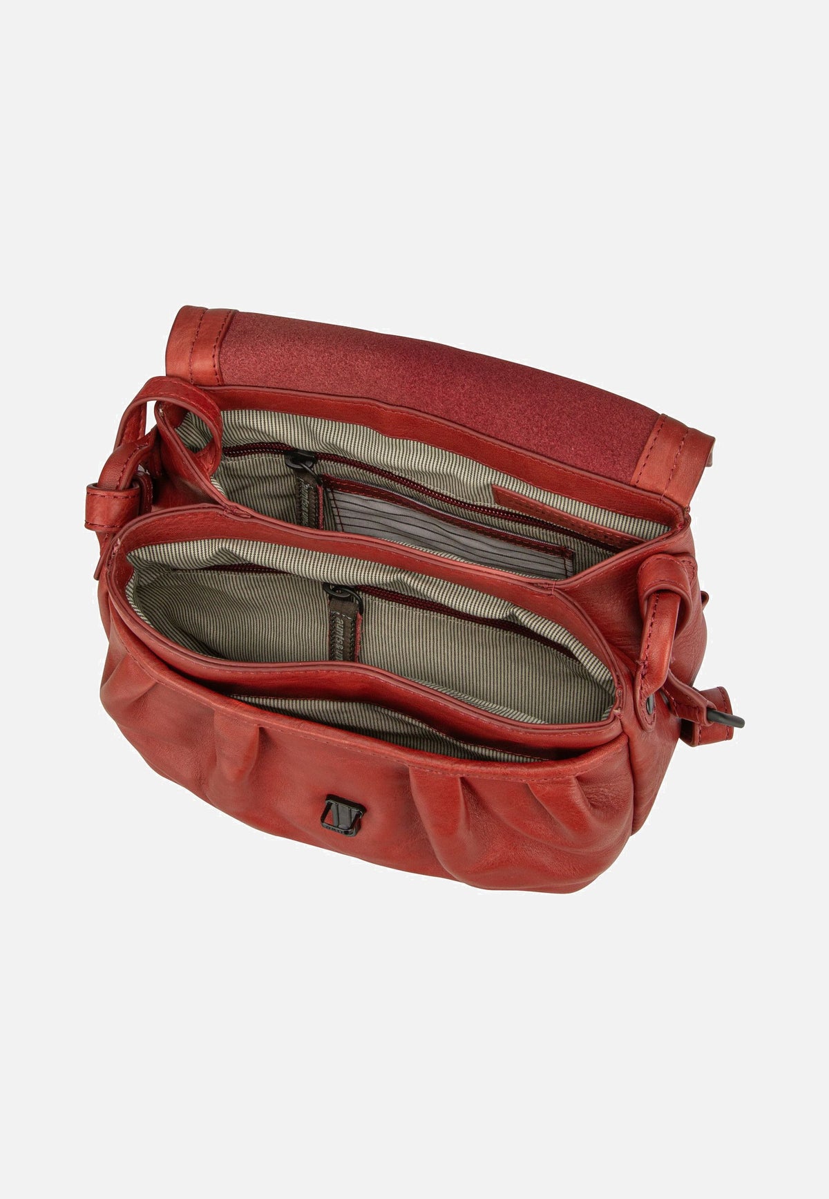 aunts & uncles Mrs. Coconut Cake Intense Rust Saddle Bag
